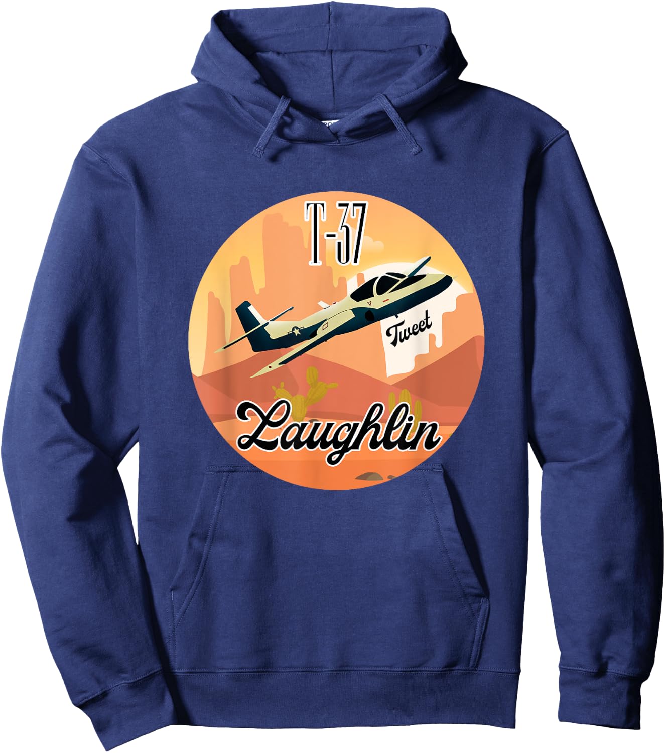 T-37, The Tweet that made Undergraduate Pilot Training! Hoodie - Hoodie | Navy