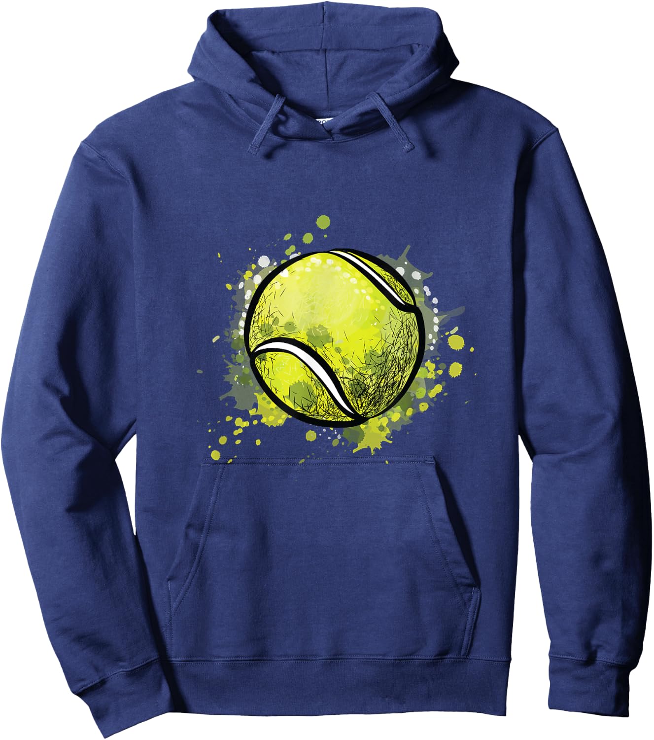 Tennis ball for sports and tennis lover for christmas Hoodie - Hoodie | Navy
