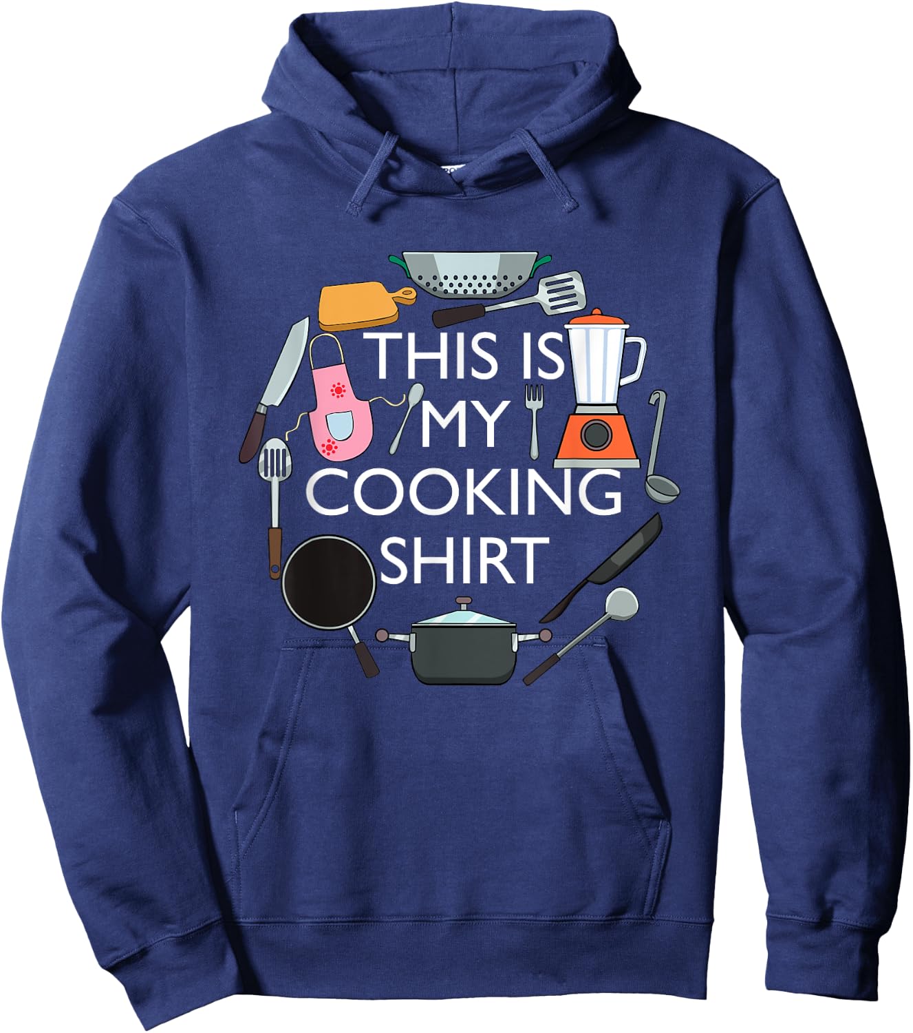 Cooking Funny Baking Hobby Cook Chef Hoodie - Hoodie | Navy