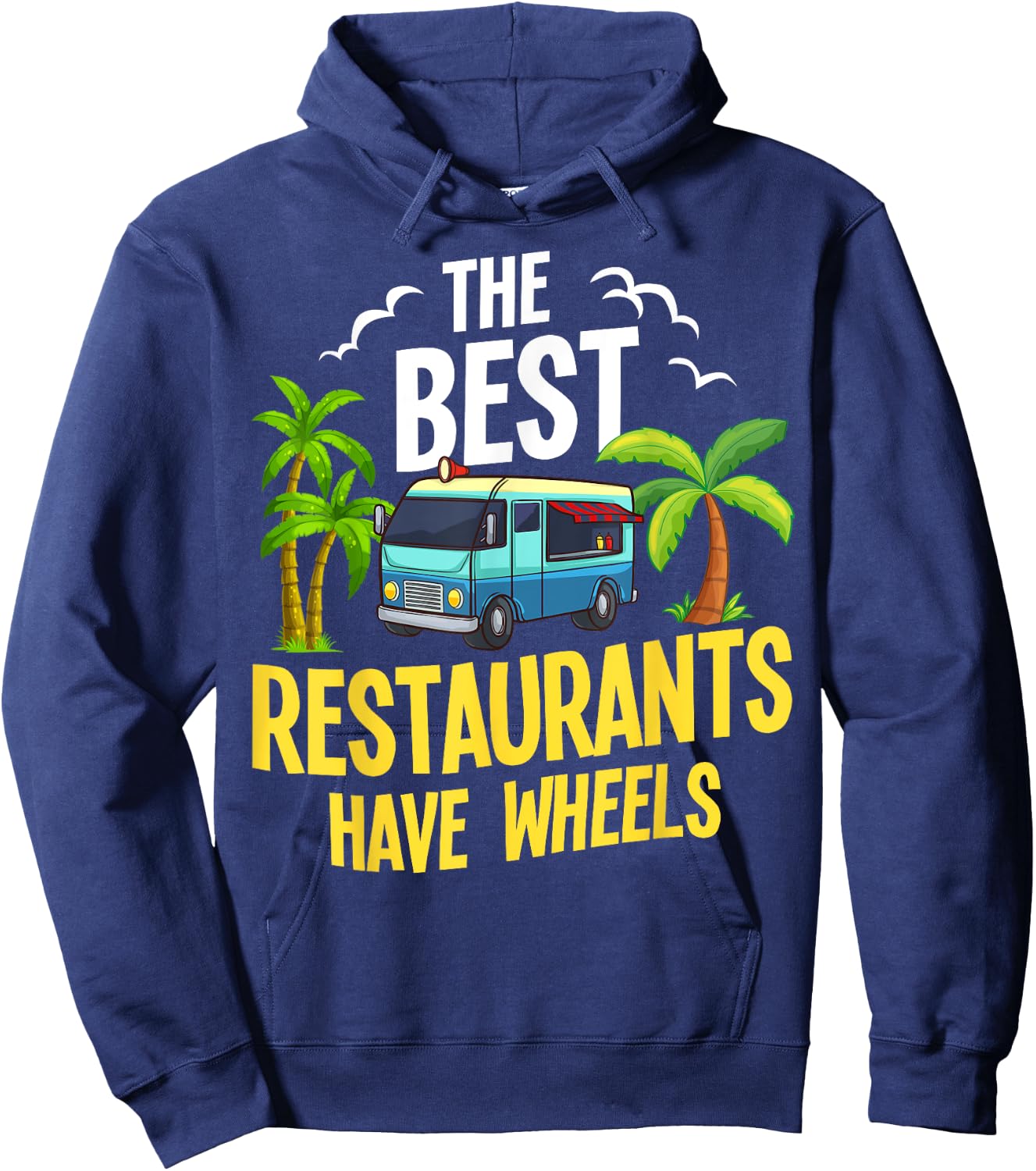 Food Truck Taco Truck Mexican Food Hoodie - Hoodie | Navy