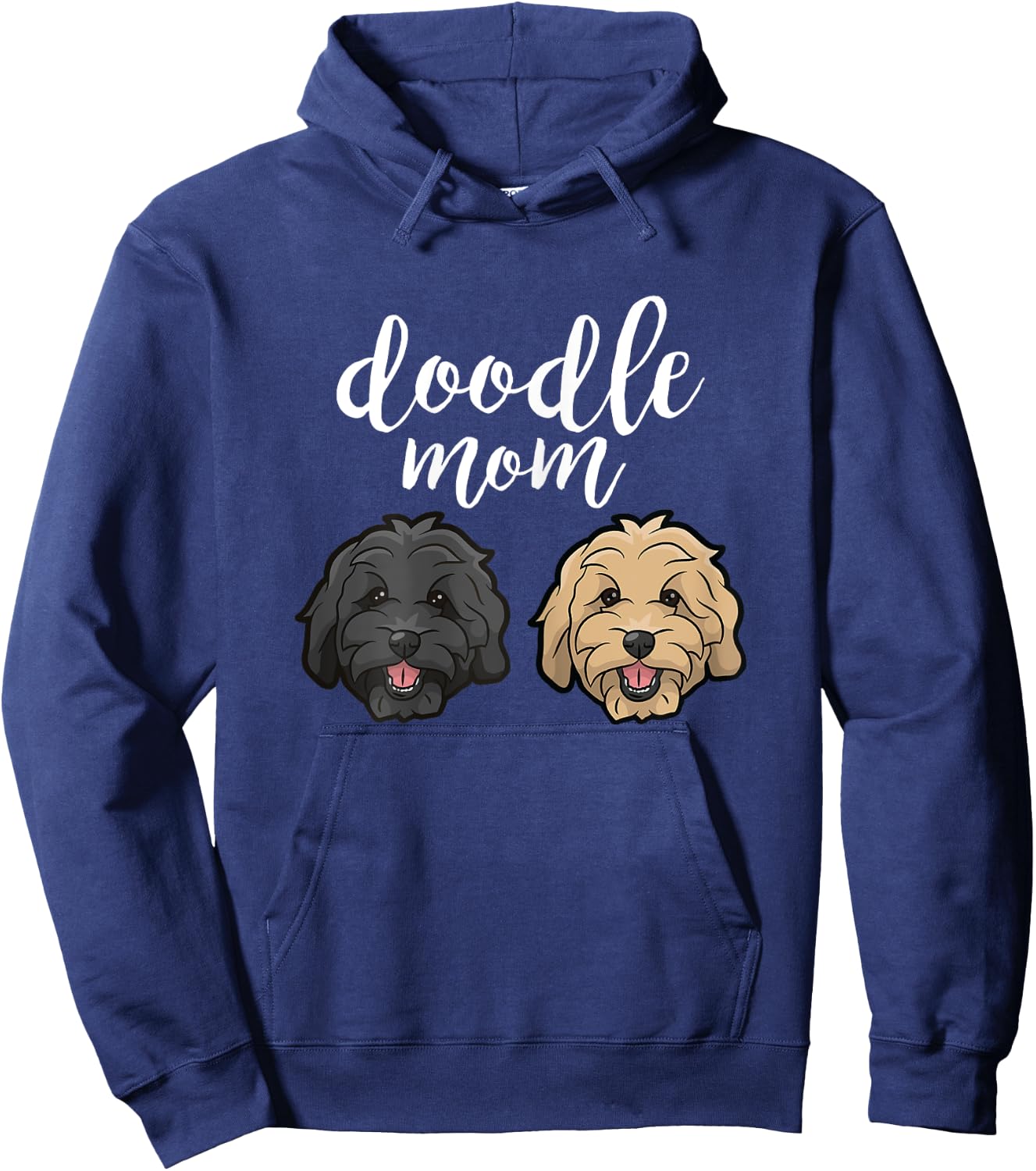 Goldendoodle Mom - Doodle Mom Cute Goldendoodle Gift Hoodie - Hoodie | Navy