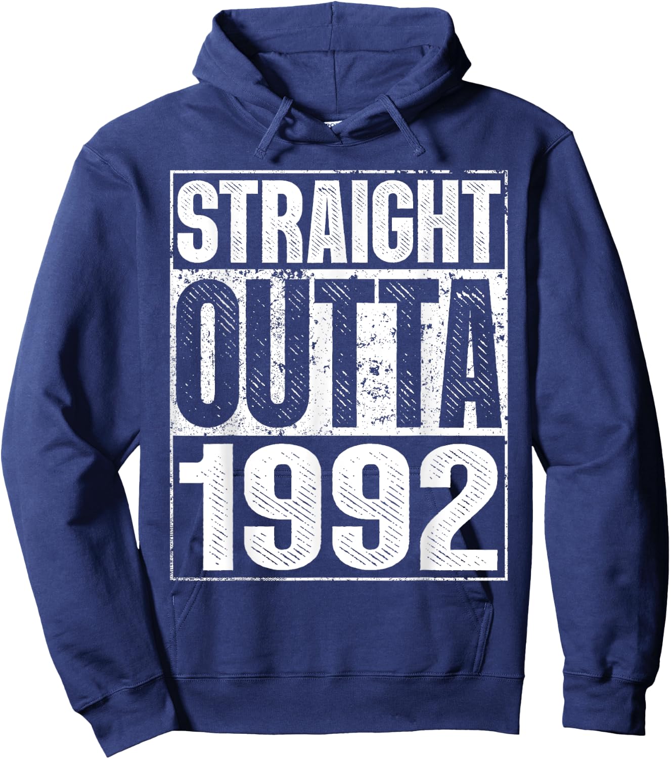 Straight Outta 1992 33rd Bithday GIft 30 Years Old Birthday Hoodie - Hoodie | Navy
