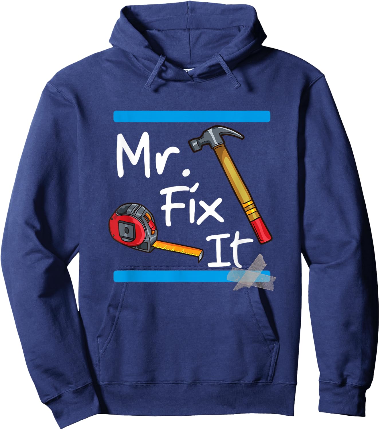 Mr. Fix It - Fixer Upper Tools Hoodie - Hoodie | Navy