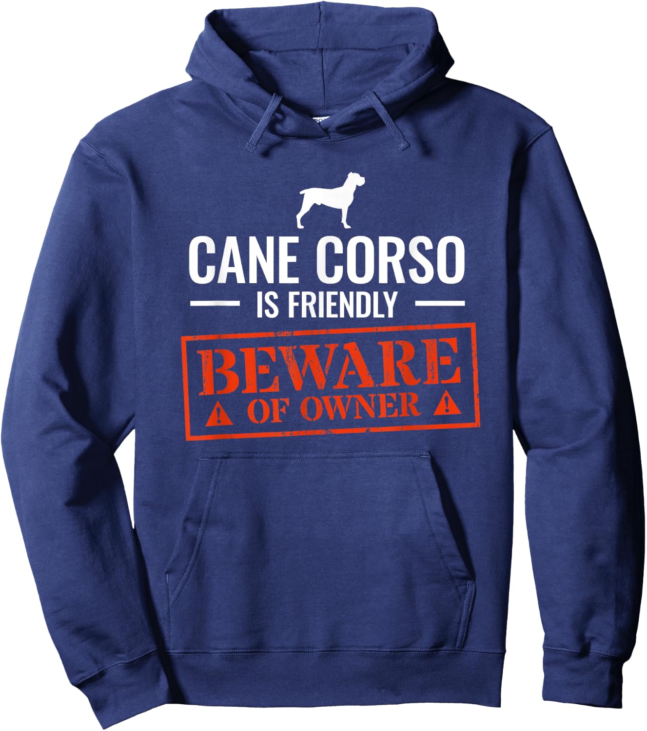 Cane Corso Hoodie - Hoodie | Navy