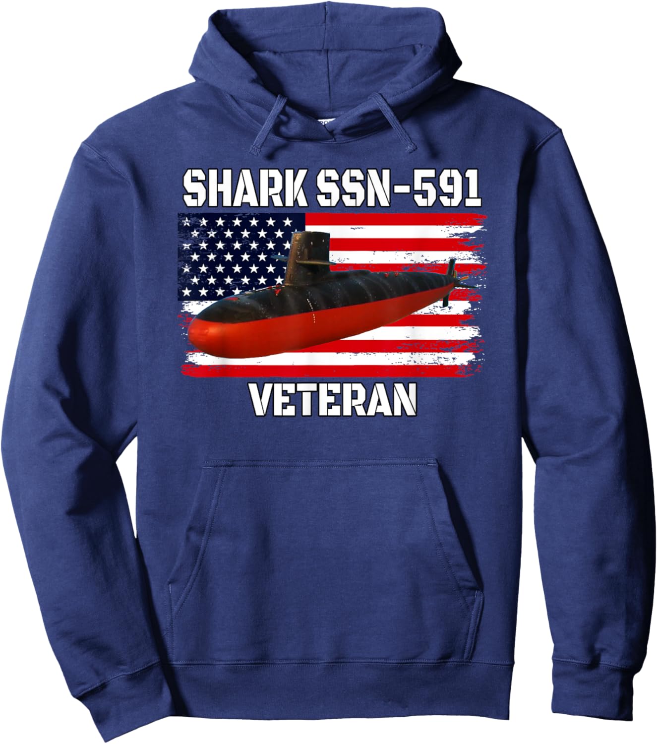 Submarine USS Shark SSN-591 Veteran Grandfather Dad Son Hoodie - Hoodie | Navy