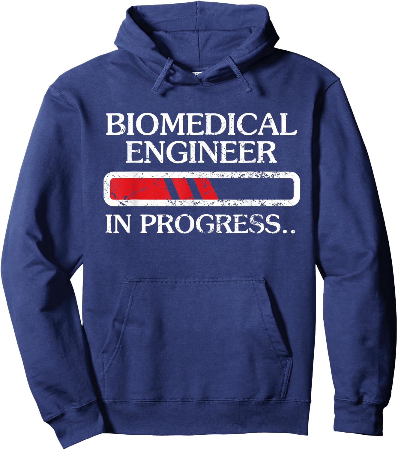Biomedical Engineer In Progress Outfit For Biomed Engineers Hoodie - Hoodie | Navy