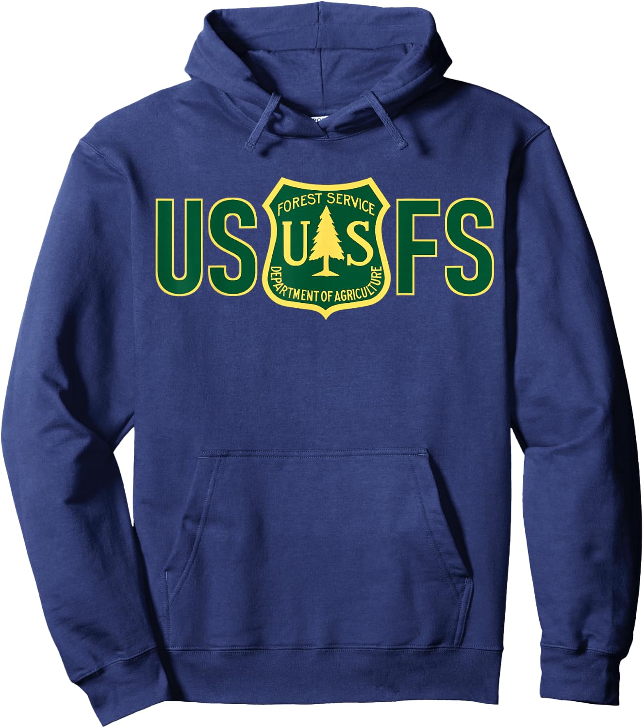 US United States Forest Service USFS Shield Hoodie - Hoodie | Navy