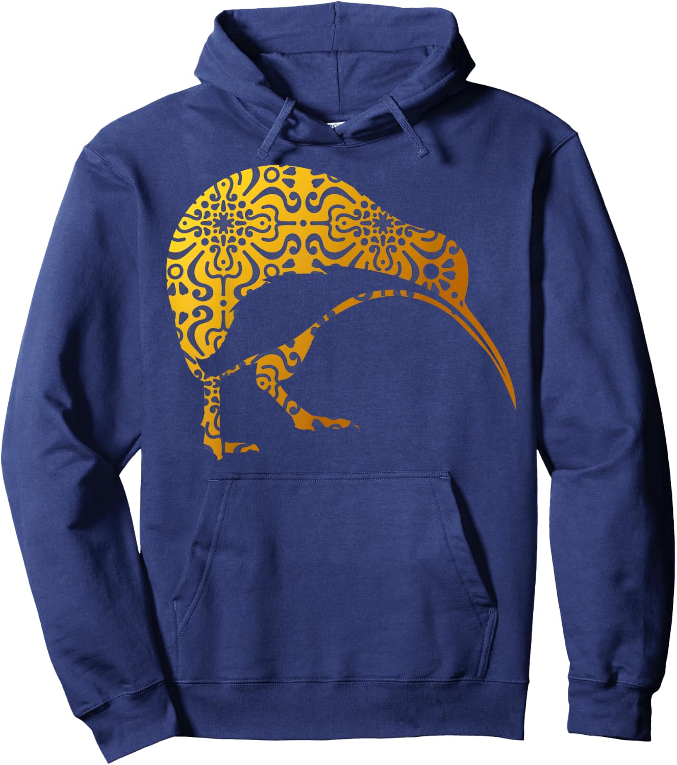 Maori Kiwi Tribal Aboriginal New Zealand Bird Art - Gift Hoodie - Hoodie | Navy