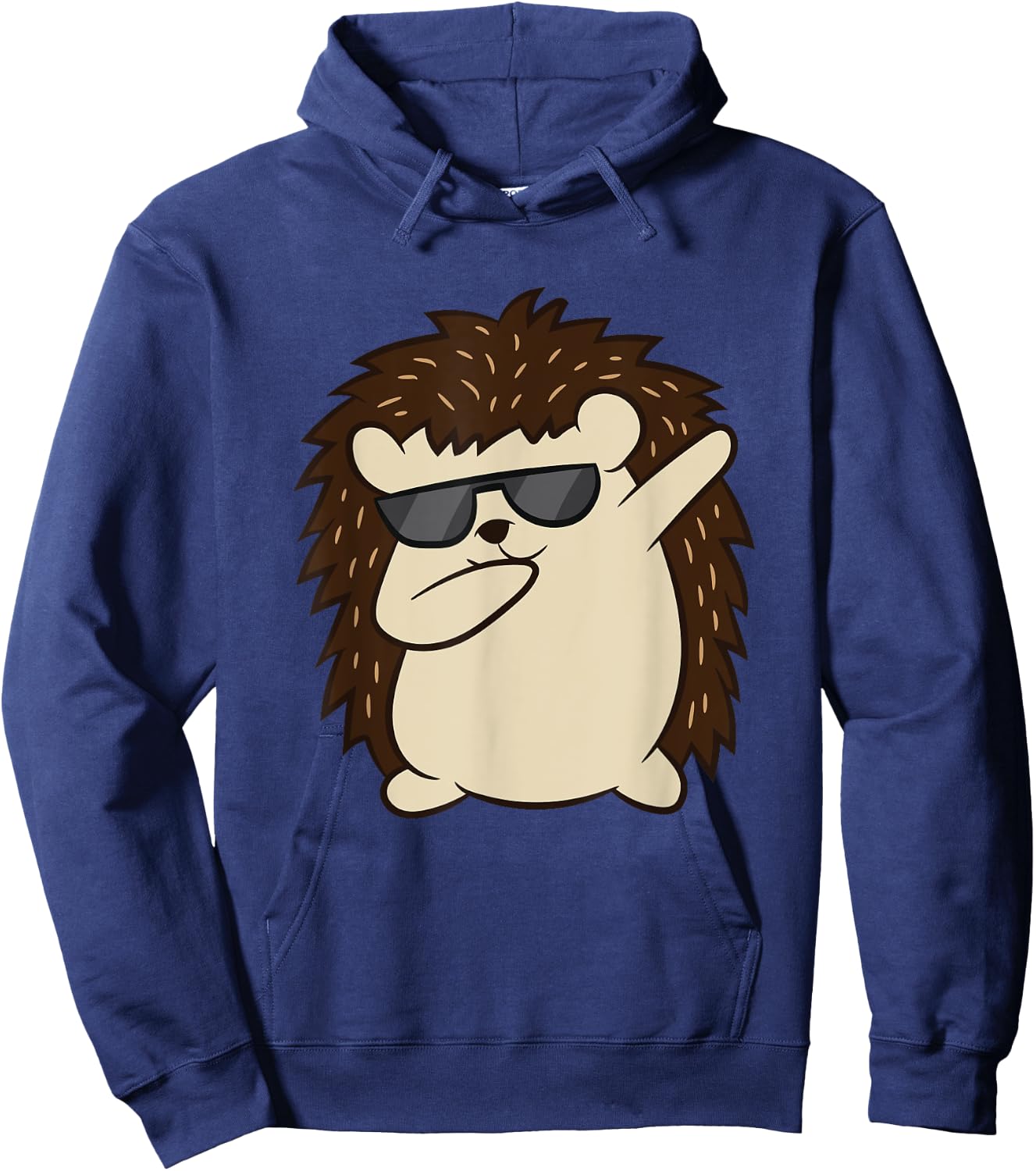 Dabbing Hedgehog Funny Hedgehog Hoodie - Hoodie | Navy