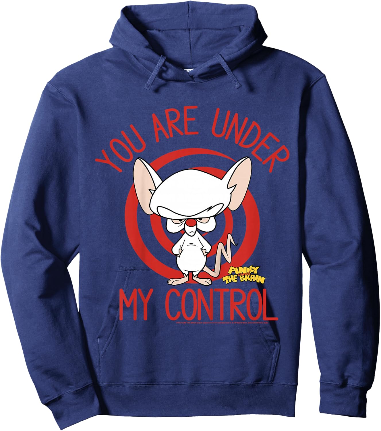 Pinky And The Brain You Are Under My Control Hoodie - Hoodie | Navy