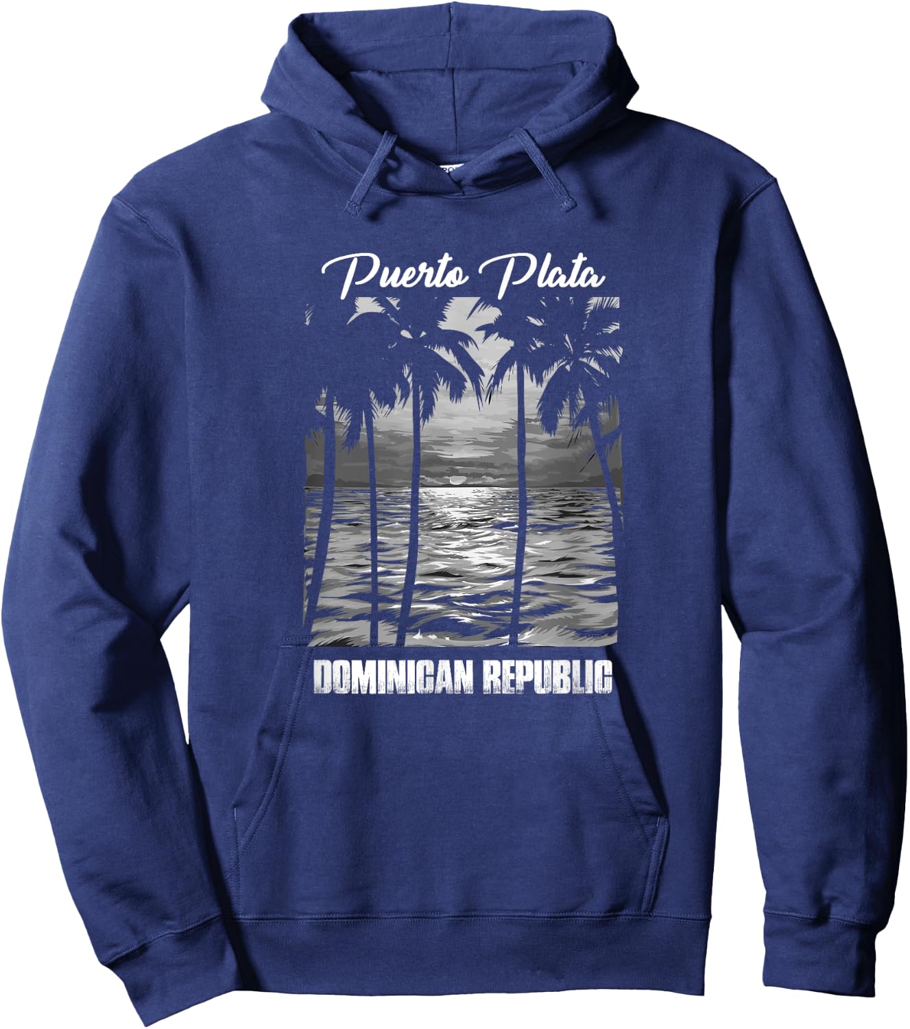 Puerto Plata Souvenir - Dominican Republic Reminder Hoodie - Hoodie | Navy