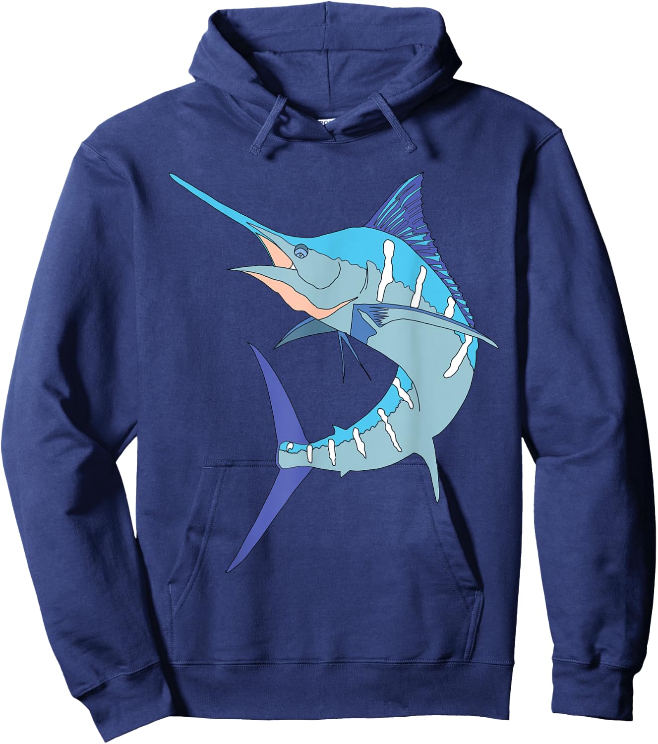 Swordfish Sport fishing Marlin Sailfish Billfish Hobby Hoodie - Hoodie | Navy