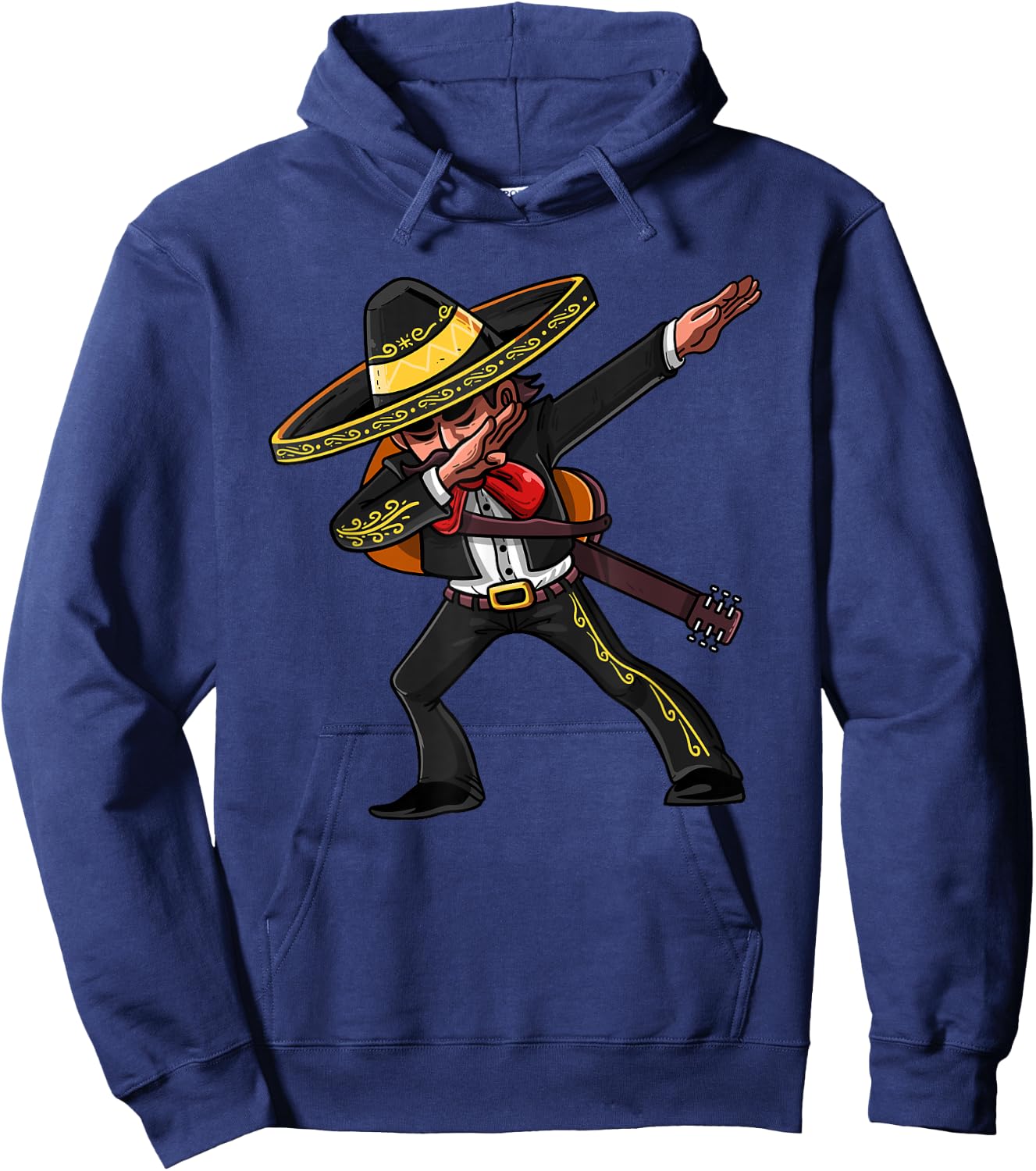 Dabbing Mexican Mariachi | Cinco De Mayo Costume Hoodie - Hoodie | Navy
