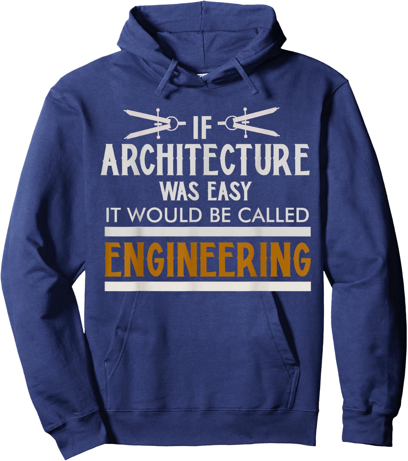 Funny Architect Design Women Architecture Architect Hoodie - Hoodie | Navy