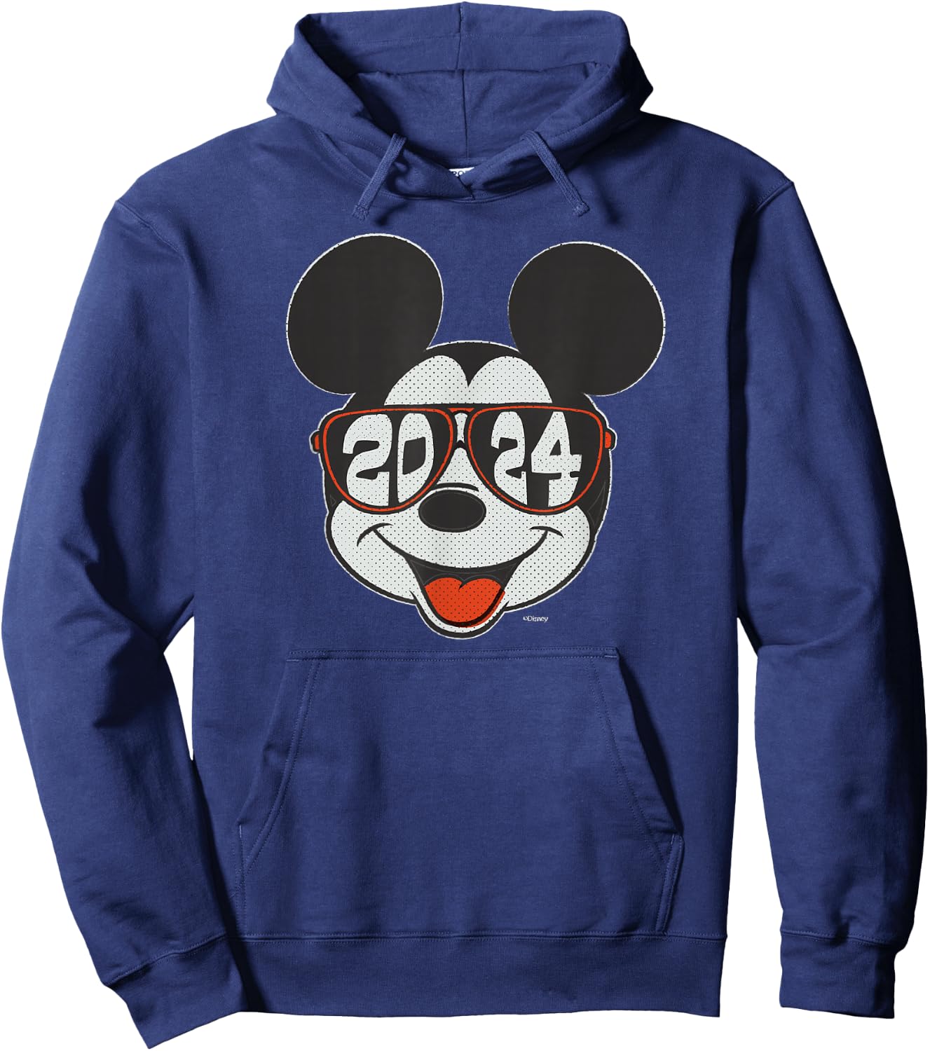 Disney Mickey Mouse Class of 2024 Graduation ’24 Sunglasses Hoodie - Hoodie | Navy
