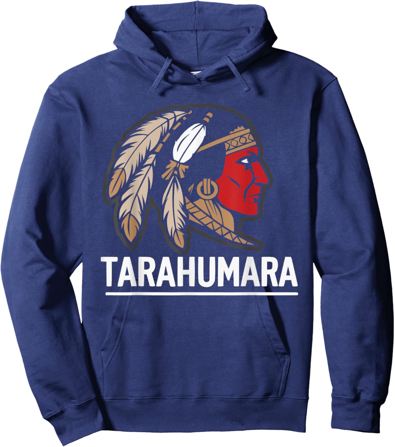 Indigenous People Mexico Native American Tarahumara Tribe Hoodie - Hoodie | Navy