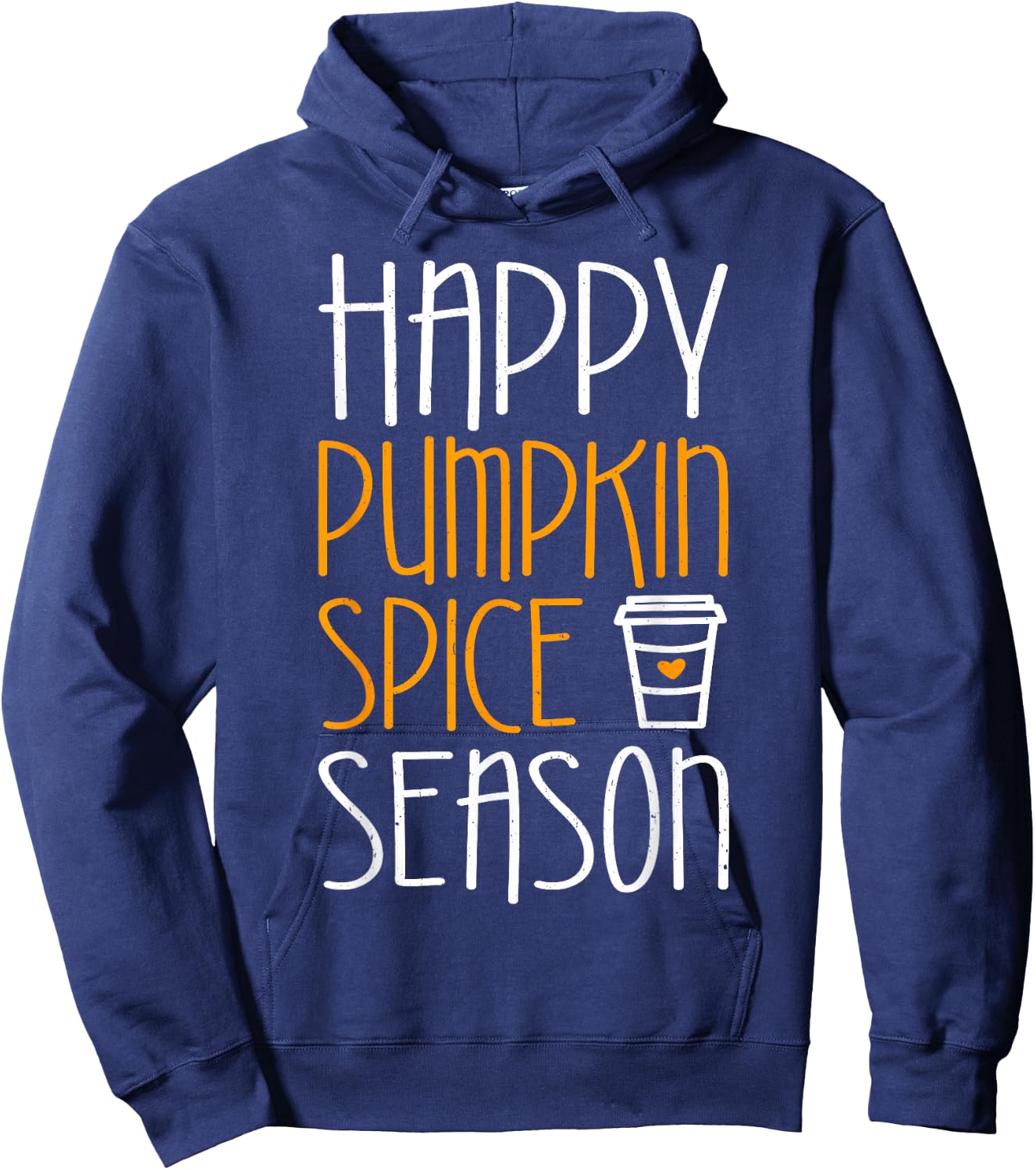 Happy Pumpkin Spice Season Shirt Men Women Kids Fall Season Hoodie - Hoodie | Navy