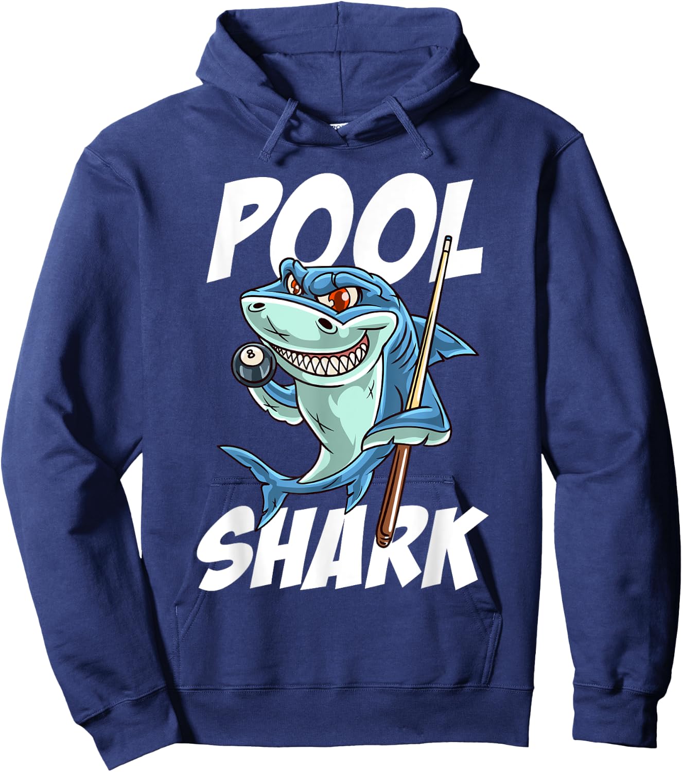 Funny Billiards Pool Shark Snooker Hall Joke Billiard Hoodie - Hoodie | Navy