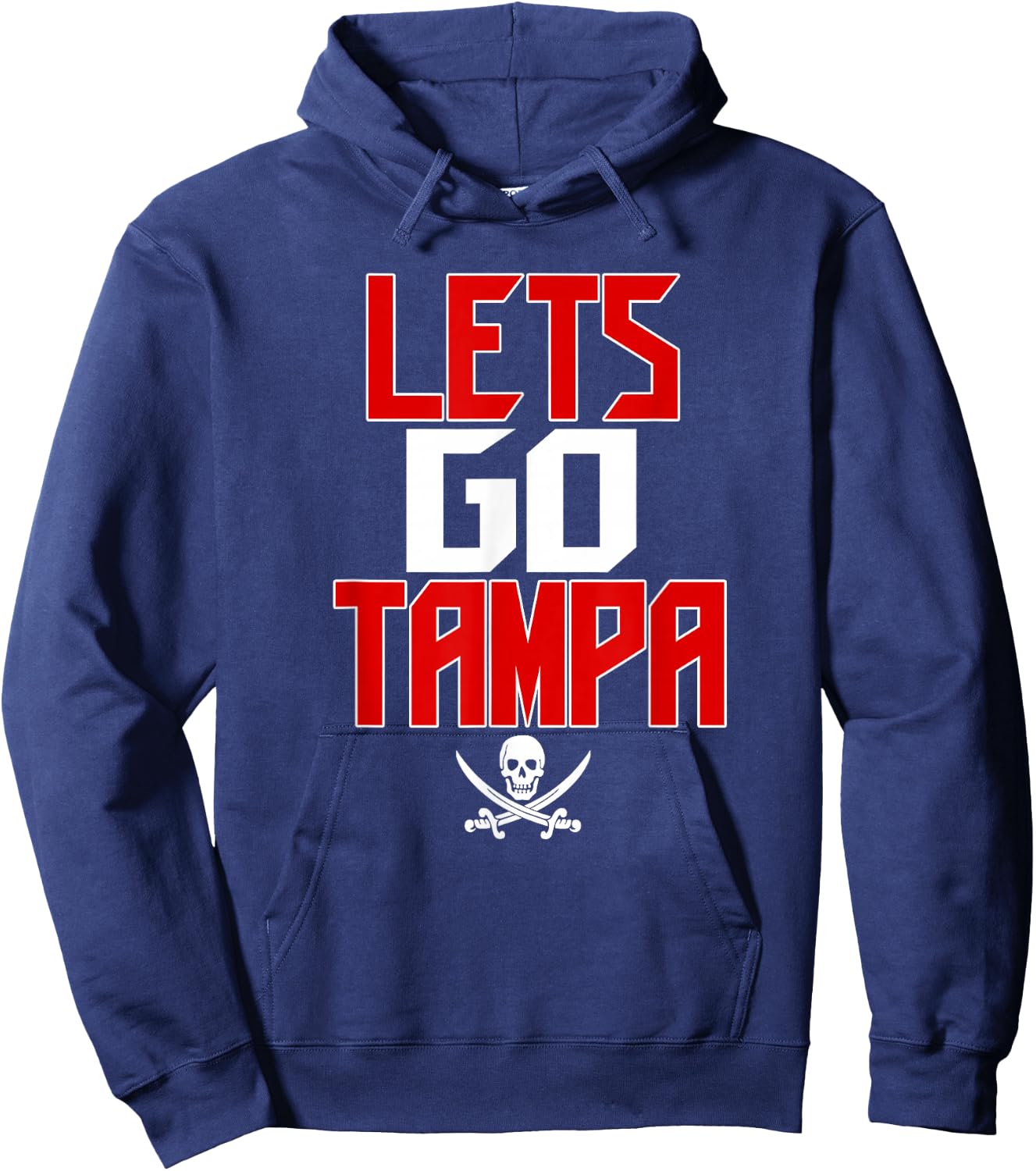 Lets Go Tampa Hoodie - Hoodie | Navy