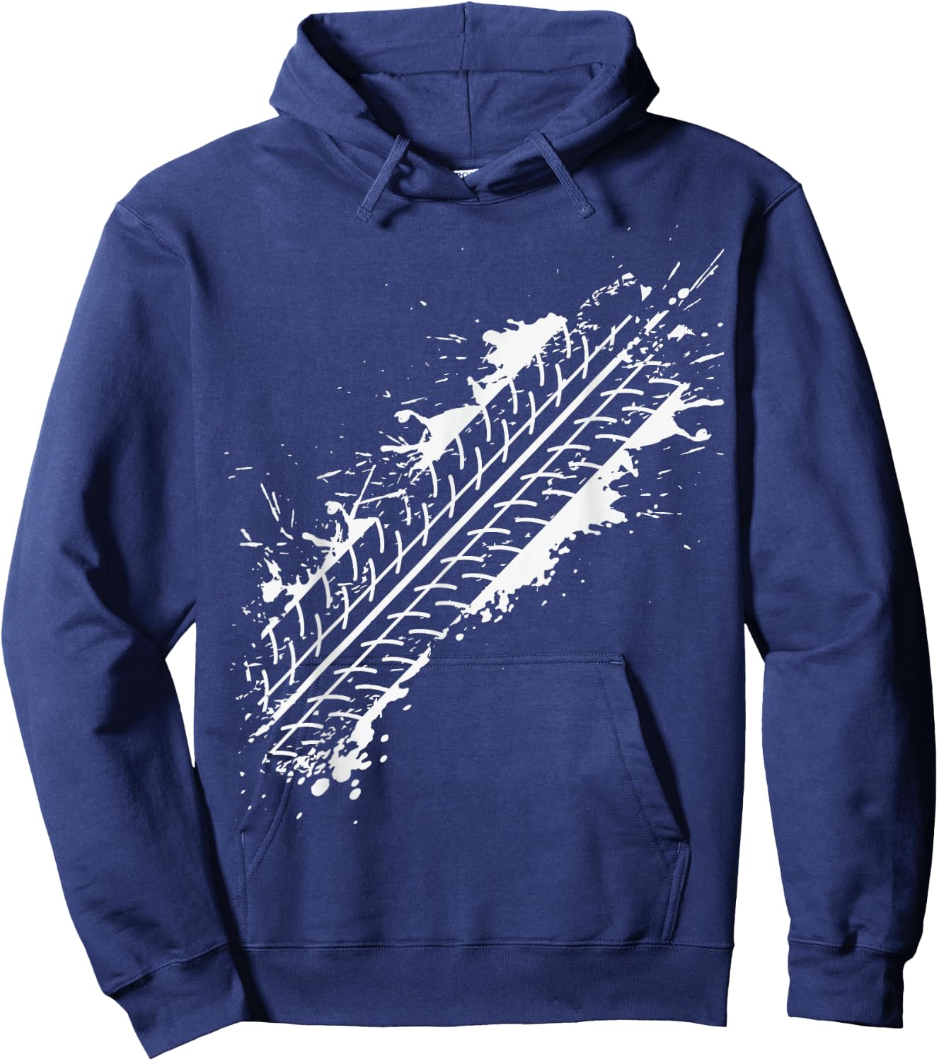 No problem, I'm Fine Only Tire Tracks On My Body Hoodie - Hoodie | Navy