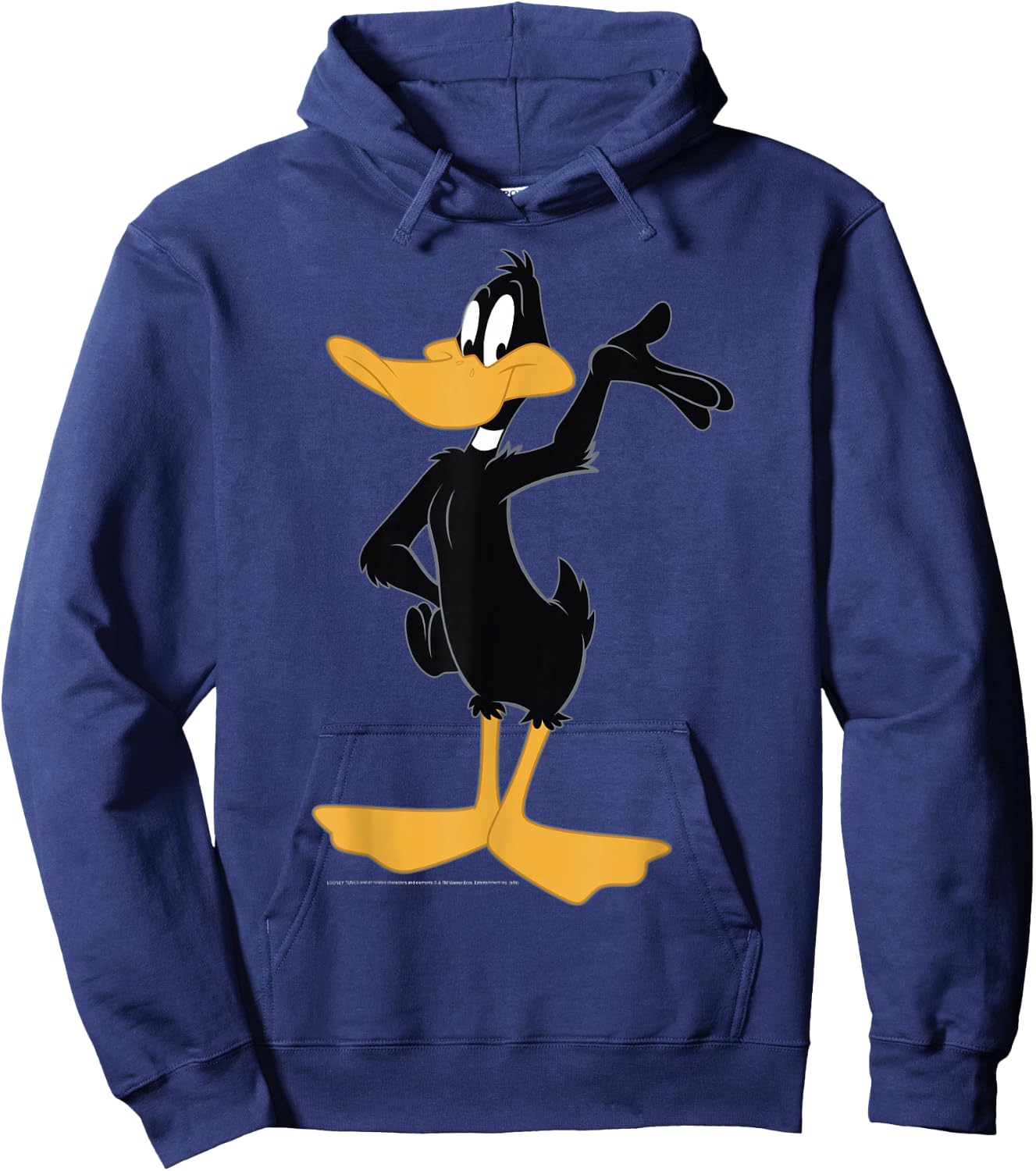 Looney Tunes Daffy Duck Simple Portrait Hoodie - Hoodie | Navy