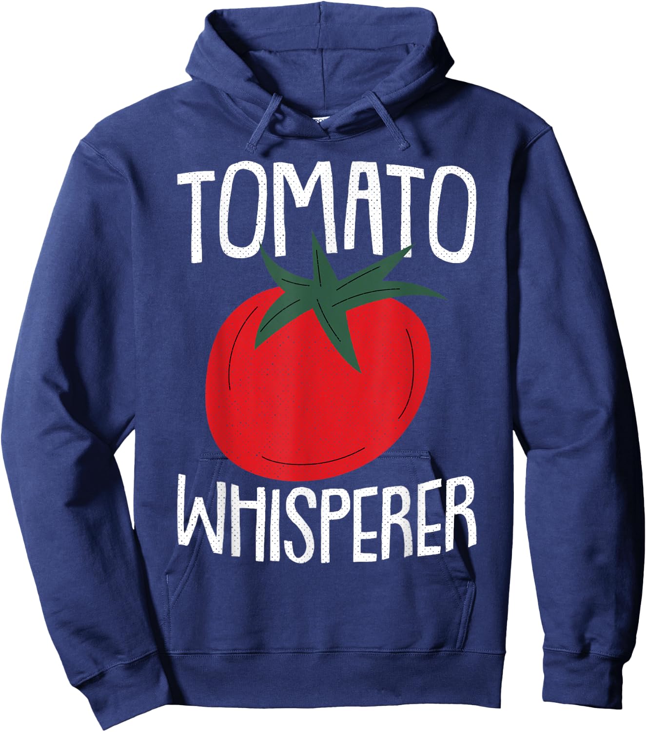 Tomato Whisperer Fathers Day Gardening Dad-dy Dada Gardener Hoodie - Hoodie | Navy