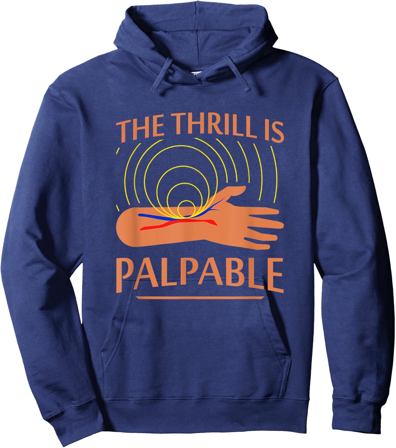 Dialysis Technician Shirt Multitasking Actual Heart Job Hoodie - Hoodie | Navy