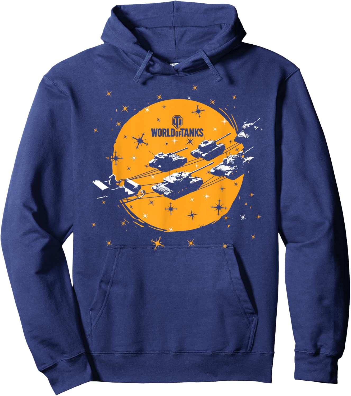 World of Tanks Santa & Tankdeer Hoodie - Hoodie | Navy