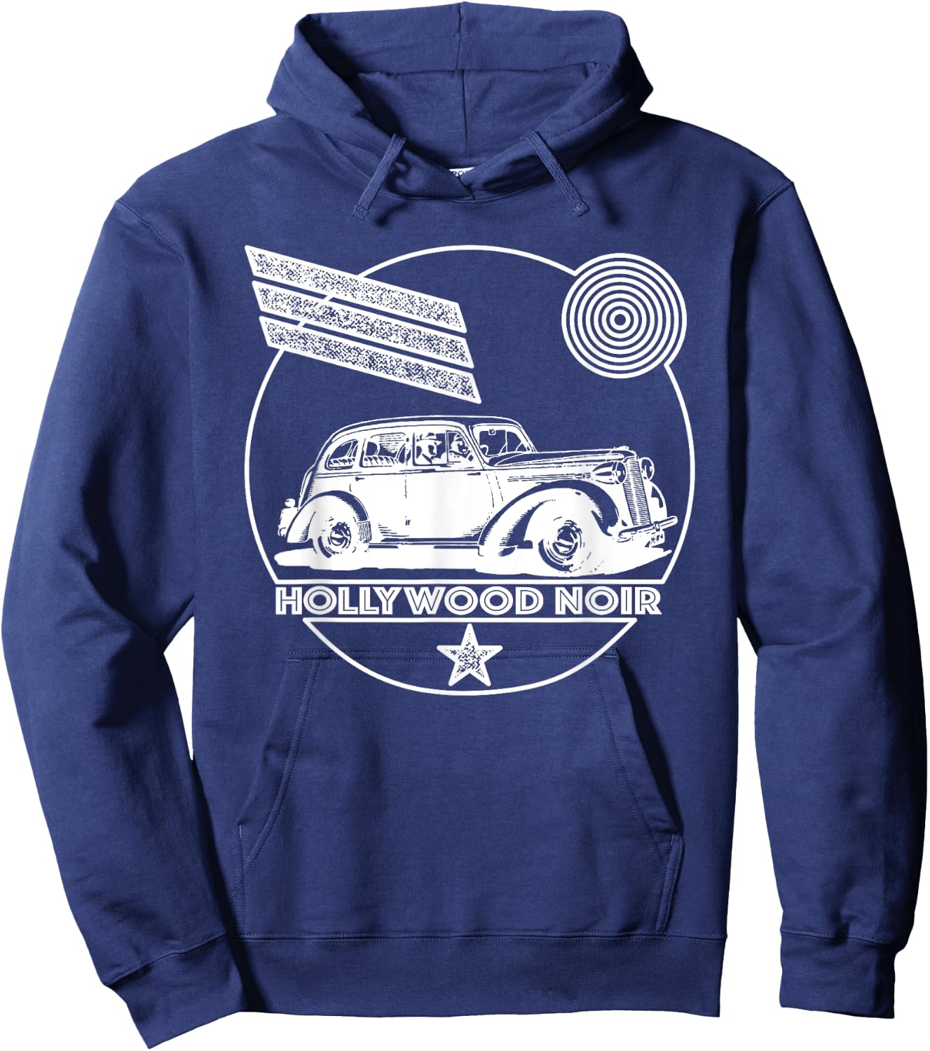 Film Noir / Hollywood / Crime Fiction Hoodie - Hoodie | Navy