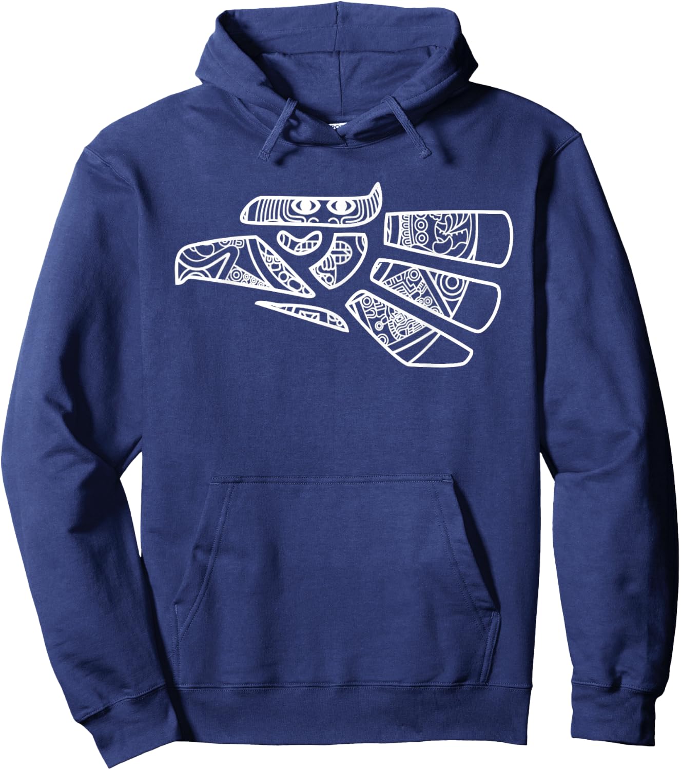 Hecho En Mexico Aztec Calendar Mexican Eagle Hoodie - Hoodie | Navy