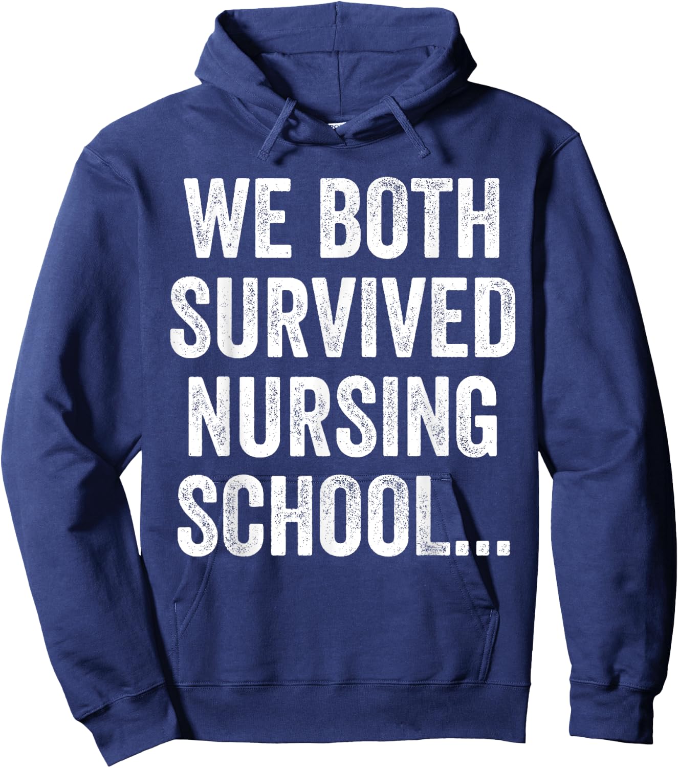 Funny Boyfriend Husband Nursing Student Nurse School Couple Hoodie - Hoodie | Navy