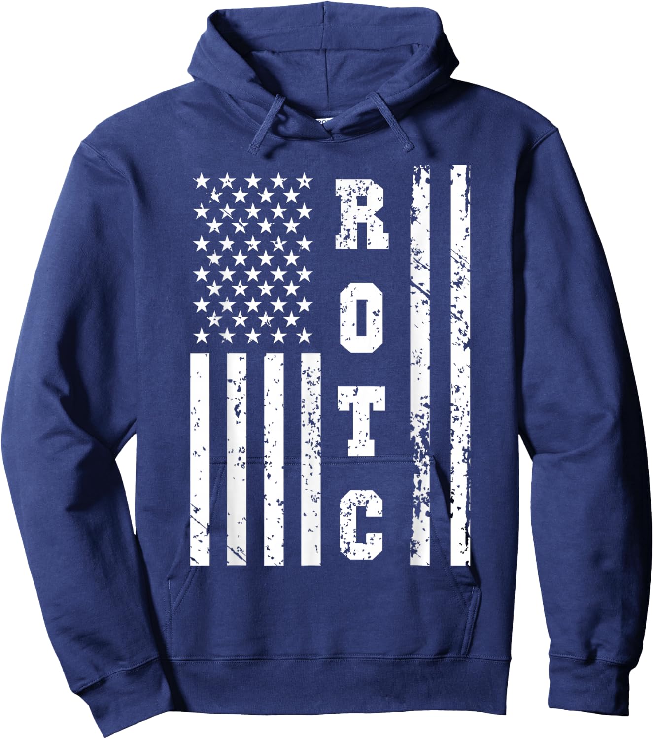 ROTC United States ROT Corps w US Flag Hoodie - Hoodie | Navy
