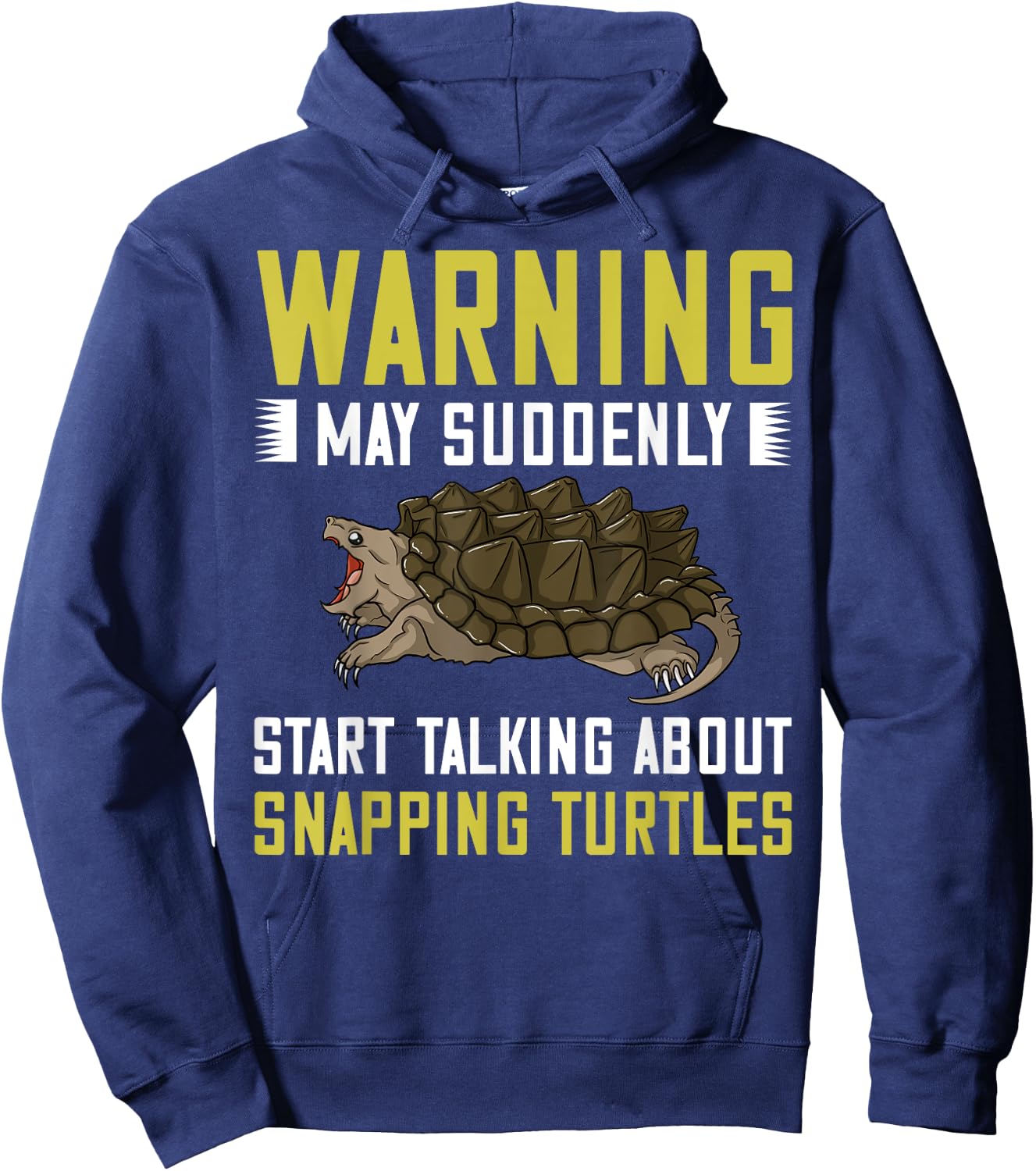 Snapping Turtle Alligator Pet Shell Hoodie - Hoodie | Navy
