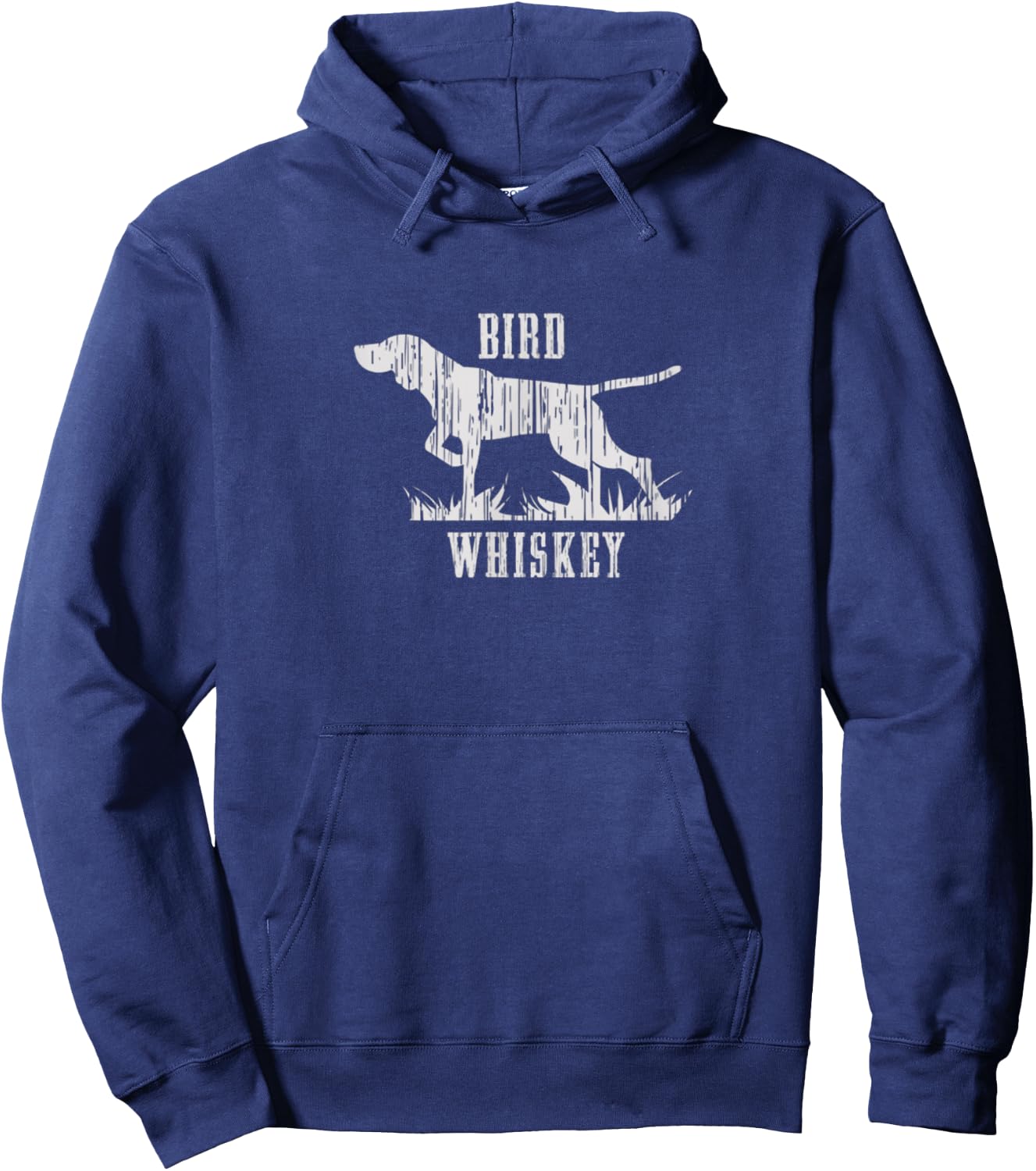 Bird Whiskey Dog Hoodie - Hoodie | Navy