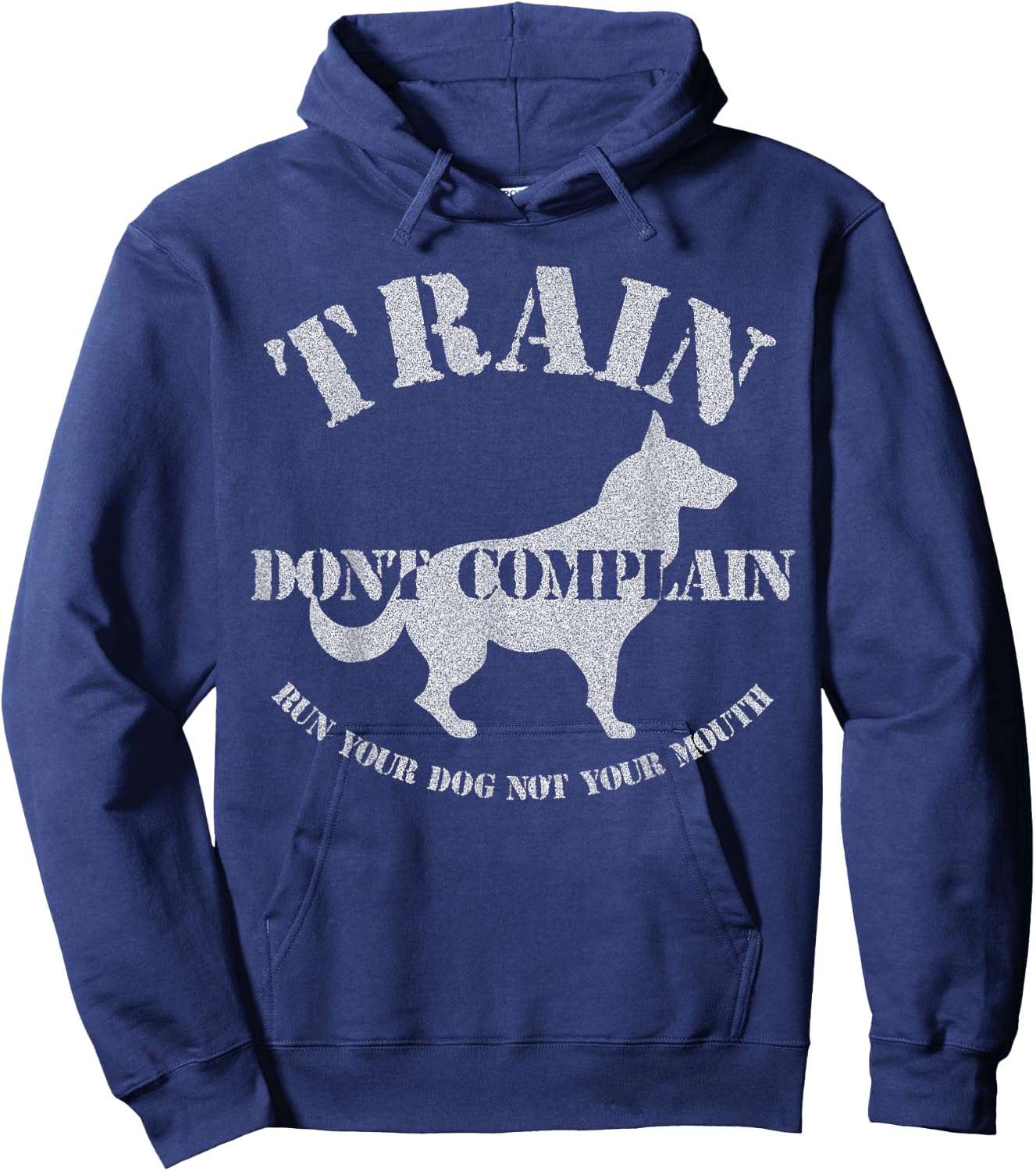 Funny Dog Training Trainer Gift Train Don't Complain Women Kids Hoodie - Hoodie | Navy
