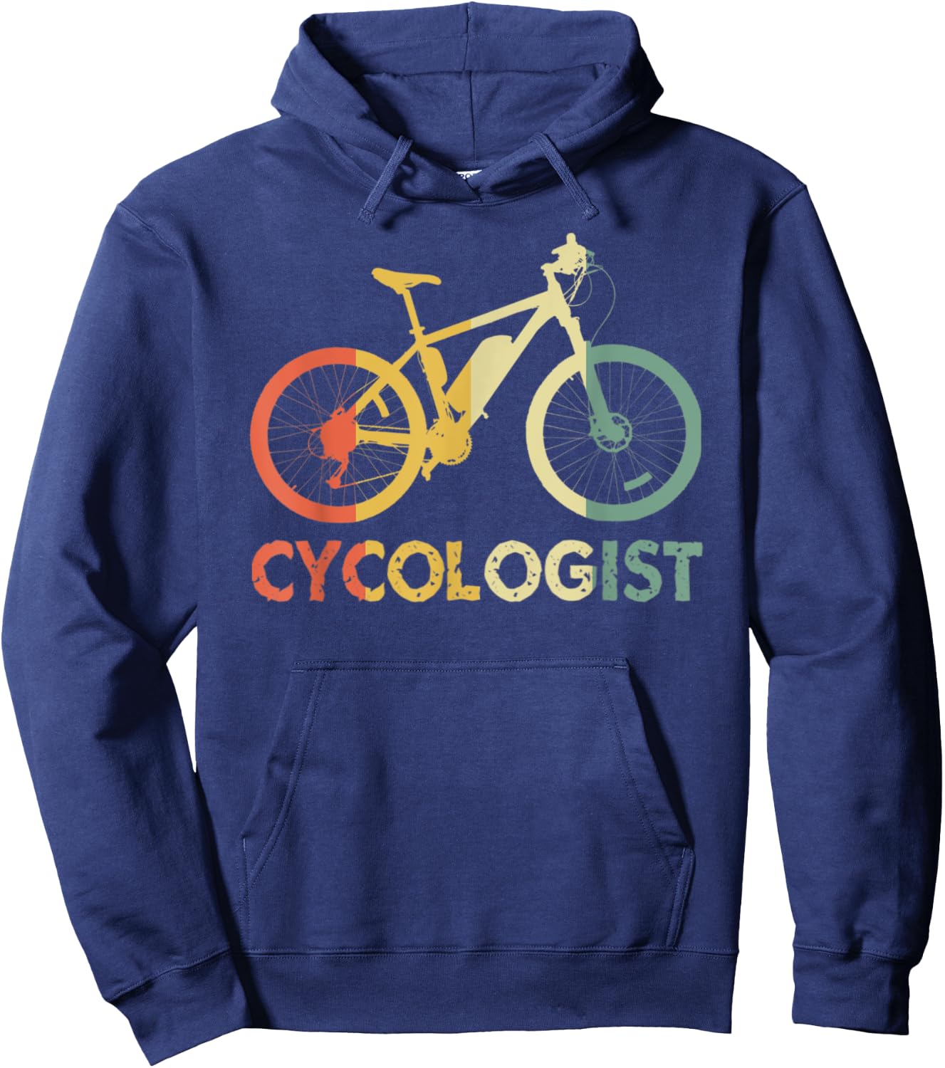 Cycologist Cycling Bicycle Cyclist Road Bike Cycology Gifts Hoodie - Hoodie | Navy