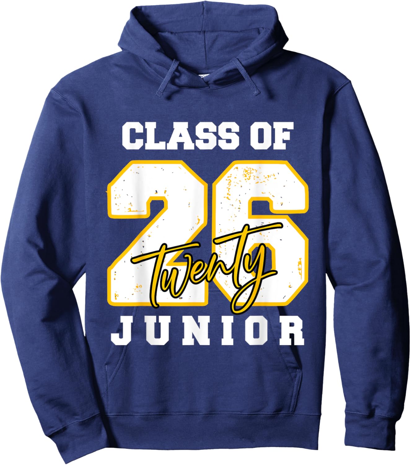 Class of 2026 Junior High School Back To School 11th Grade Hoodie - Hoodie | Navy