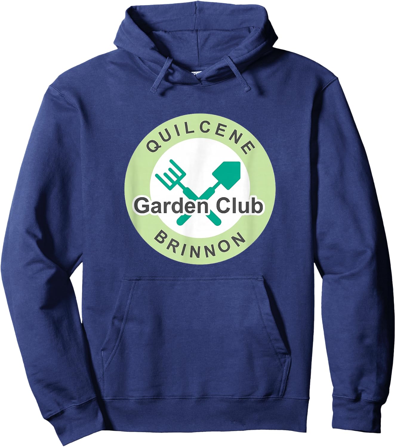 Quilcene Brinnon Garden Club Hoodie - Hoodie | Navy