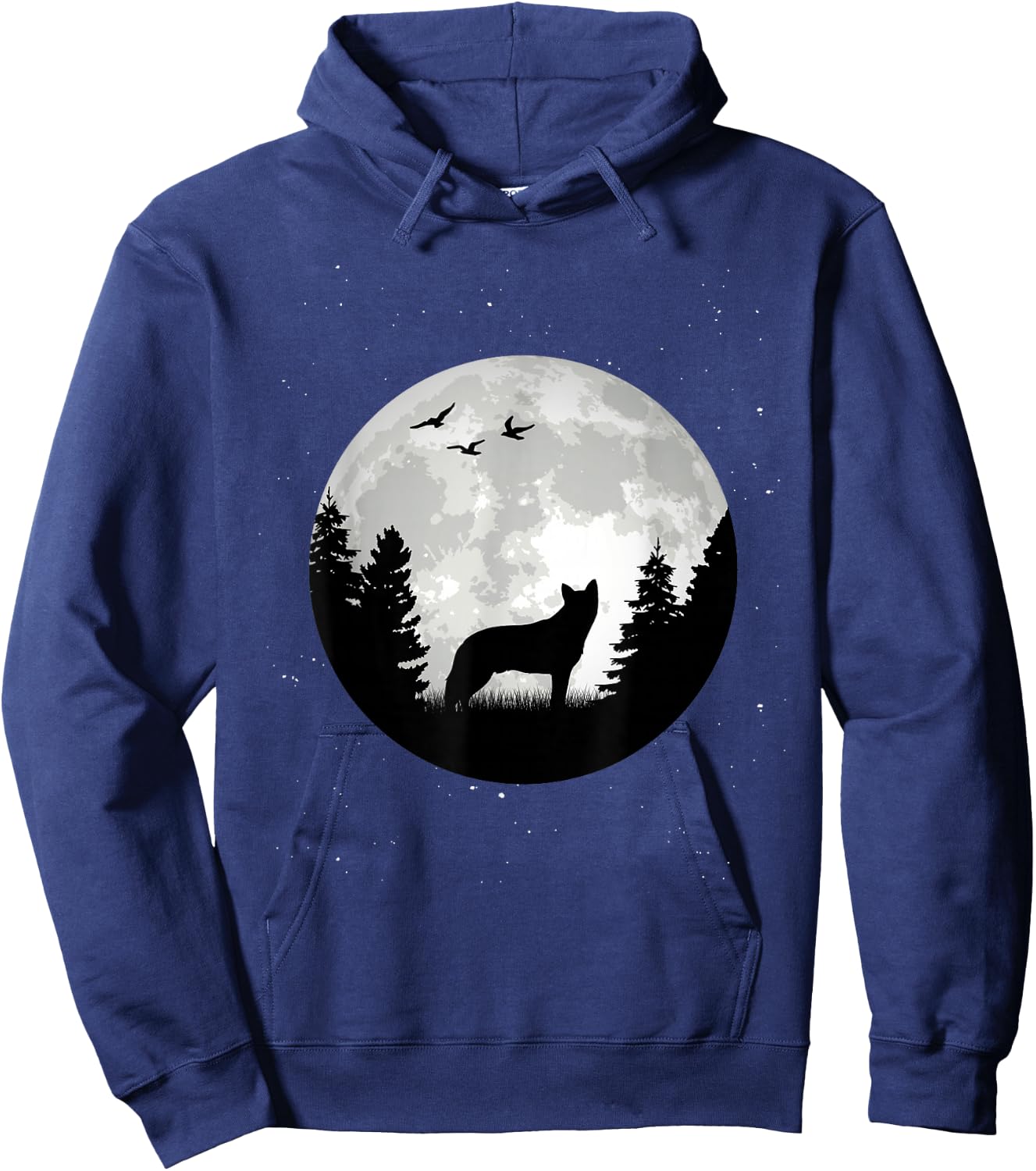 Australian Cattle Dog Moon Dog Owners Hoodie - Hoodie | Navy