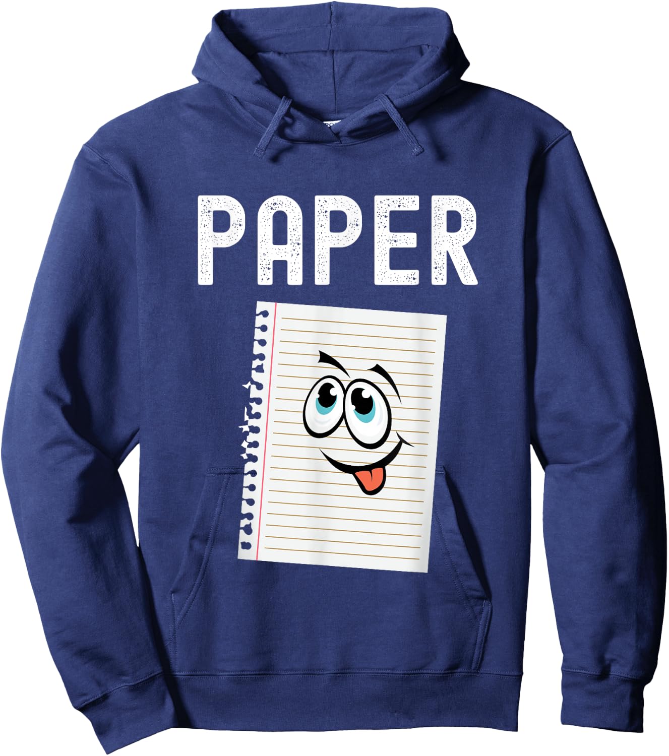 Rock Paper Scissors - Halloween Matching Group Costume Hoodie - Hoodie | Navy