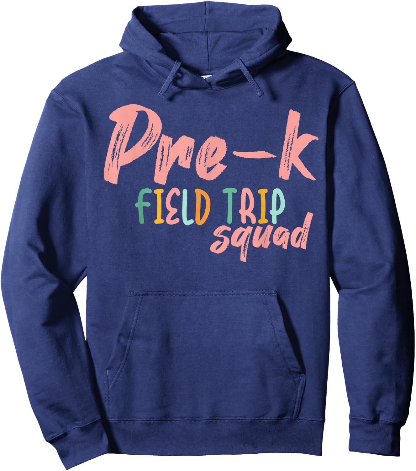 Field Trip Squad Pre-K School Teachers 2024 Men Women Girls Kids Hoodie - Hoodie | Navy