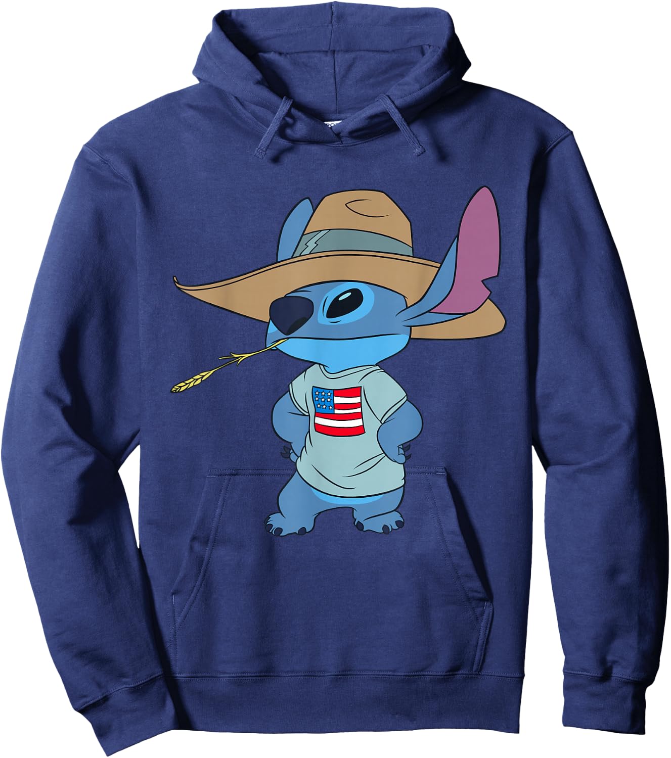 Disney Lilo and Stitch Americana Hoodie - Hoodie | Navy