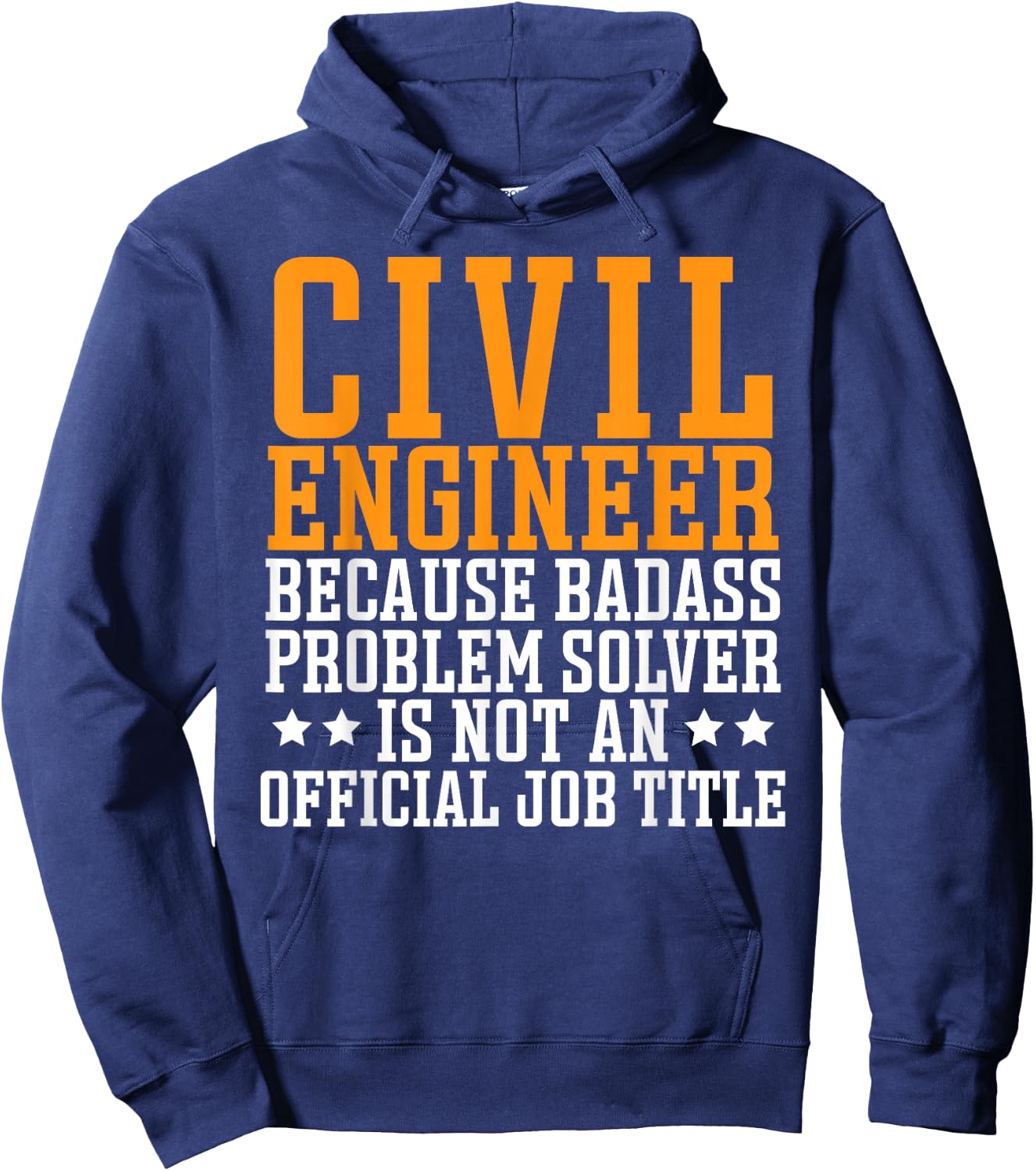 Civil Engineering Construction Work Designer Civil Engineer Hoodie - Hoodie | Navy