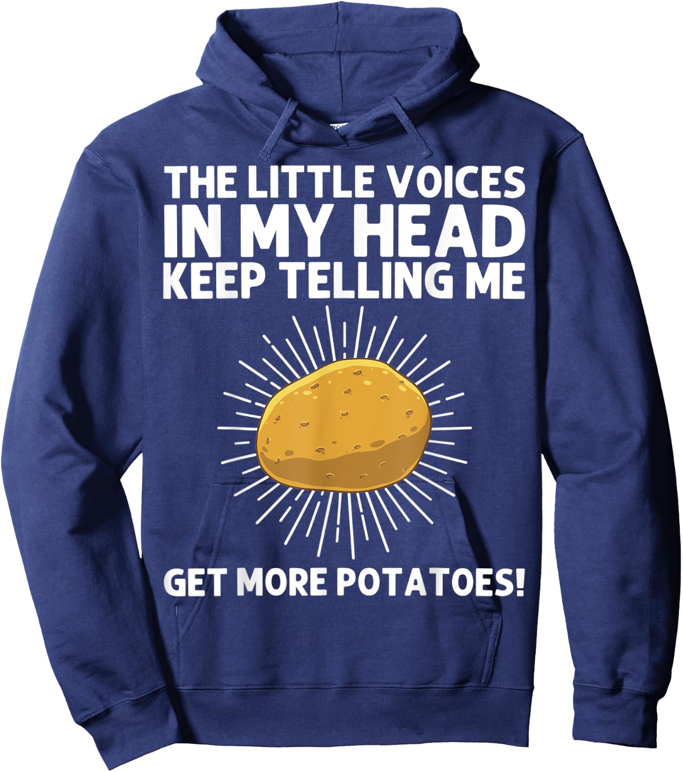 Funny Potato Gift Women Cute Potato Tater Spud Lover Hoodie - Hoodie | Navy