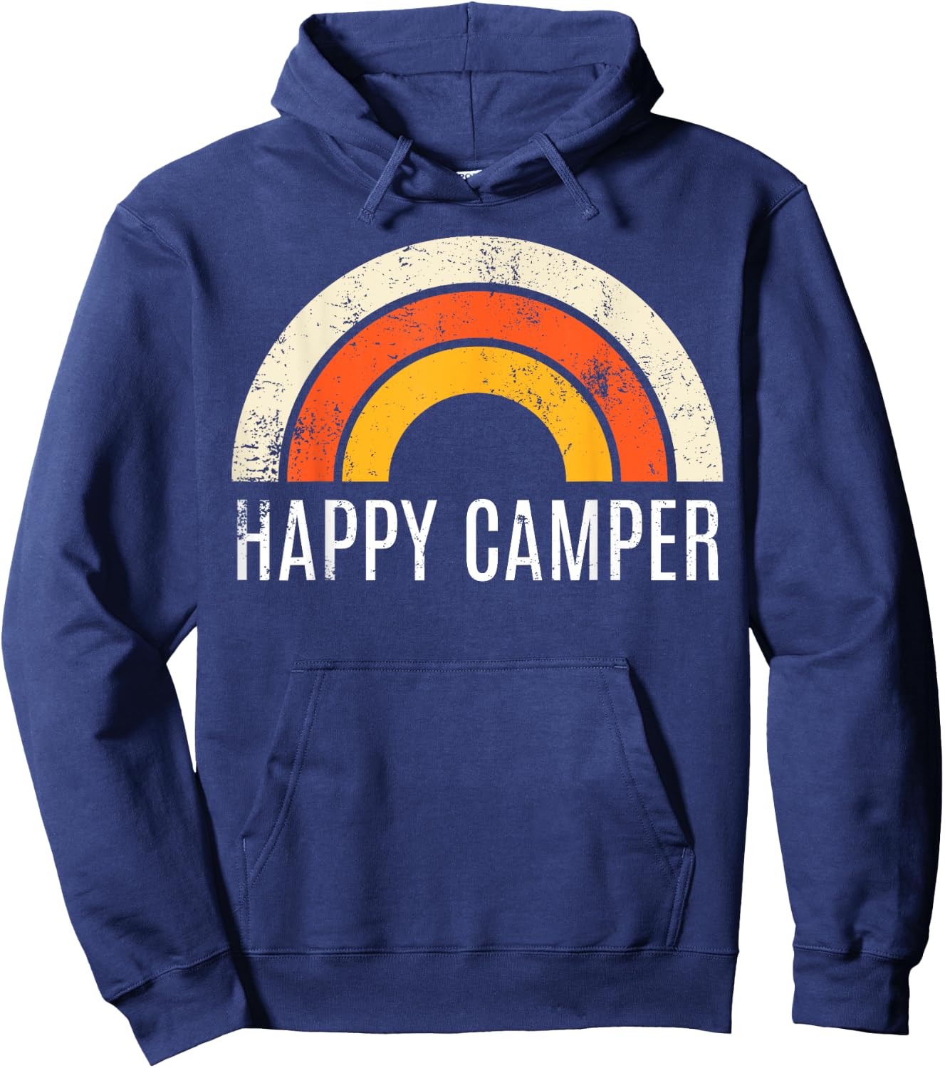 Happy Camper Shirt. Shirts Shirts Graphic Hoodie - Hoodie | Navy