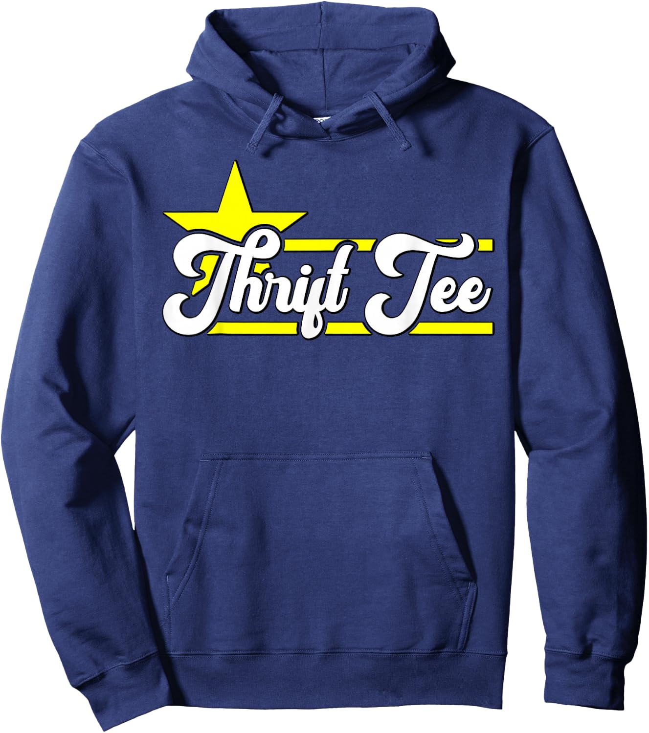 Thrifting Thrift Store Shop Thrift Hoodie - Hoodie | Navy