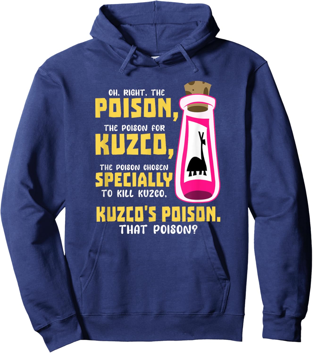 The Poison The Poison Chosen Specially to Kill Hoodie - Hoodie | Navy