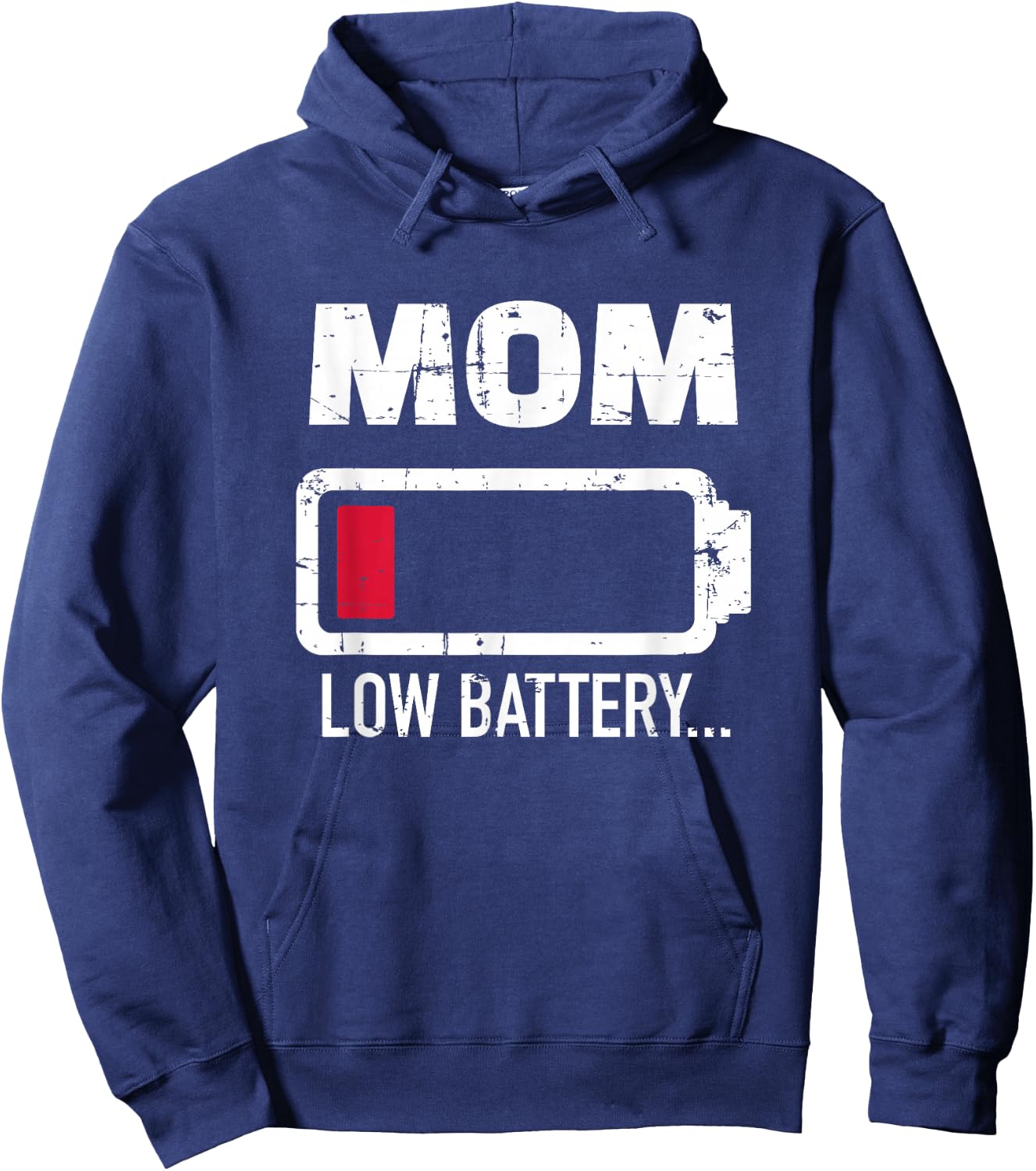 Mother Mom Low Battery Hoodie - Hoodie | Navy