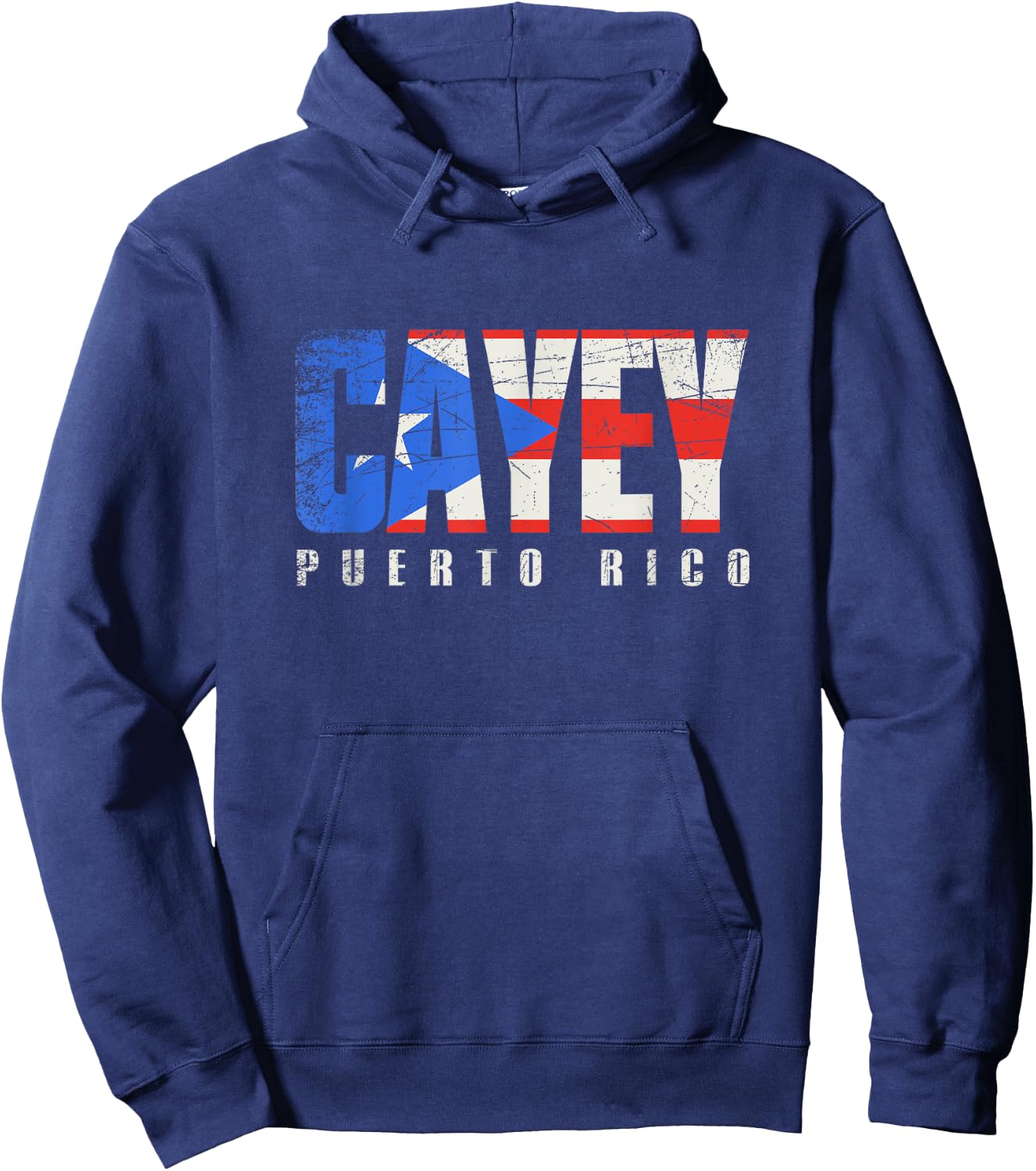 Puerto Rican flag Cayey Puerto Rico Hoodie - Hoodie | Navy