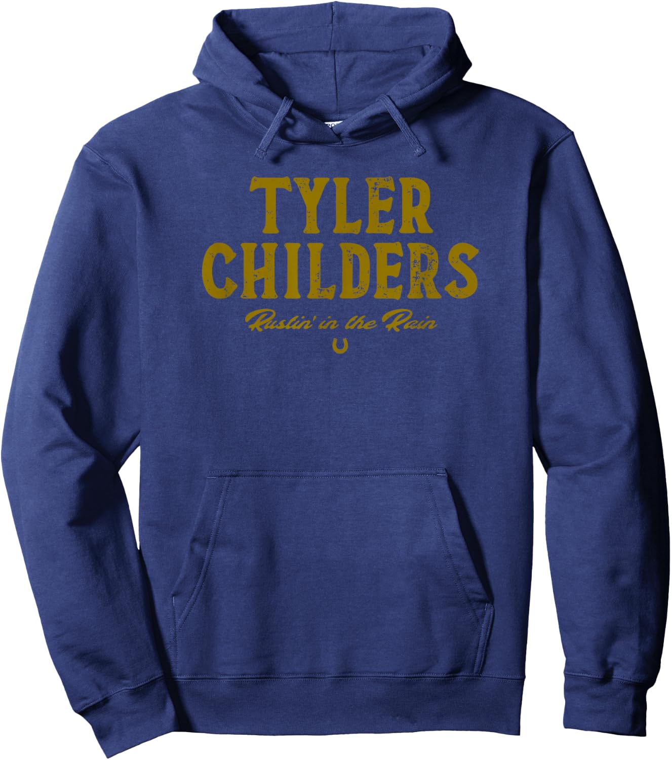 Tyler Childers - Rustin' Type Hoodie - Hoodie | Navy